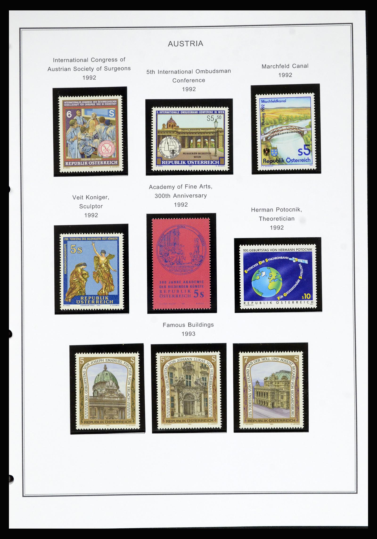 36999 184 - Stamp collection 36999 Austria 1850-2001.