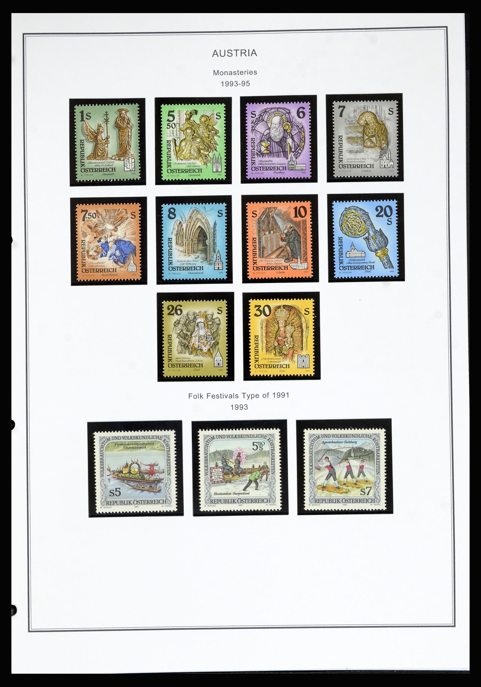 36999 186 - Postzegelverzameling 36999 Oostenrijk 1850-2001.