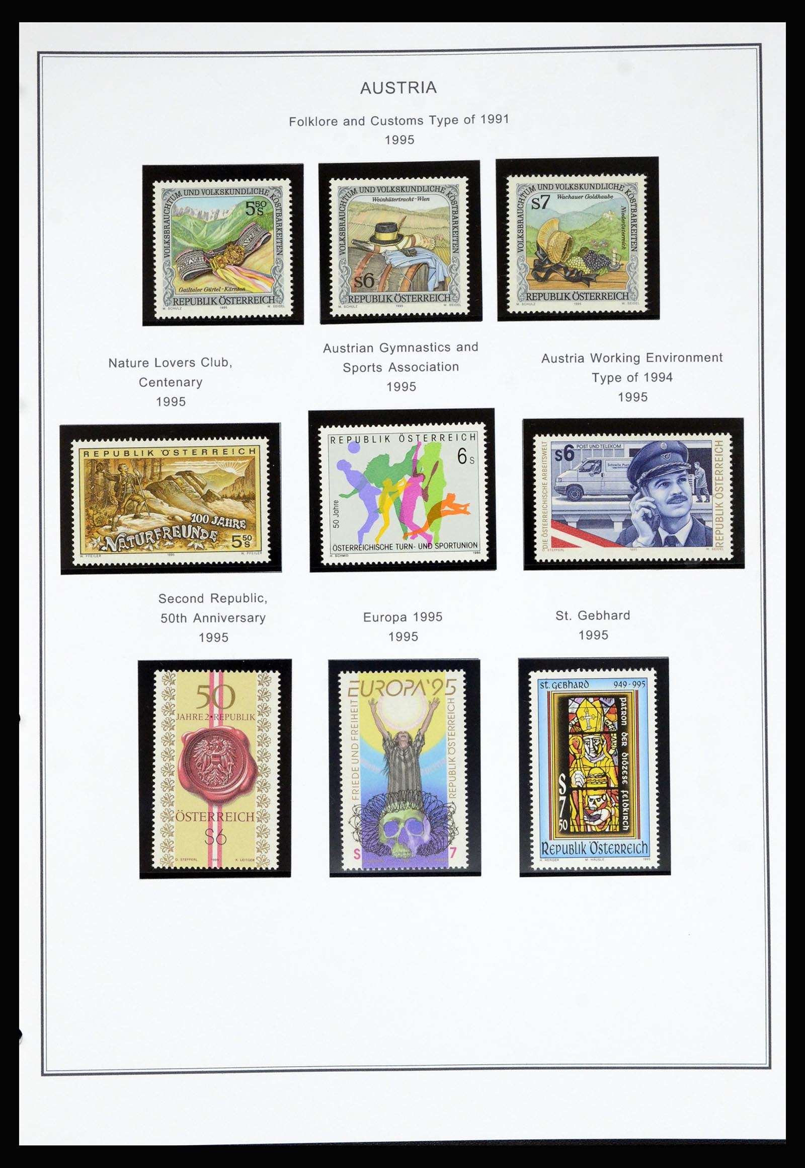 36999 191 - Stamp collection 36999 Austria 1850-2001.