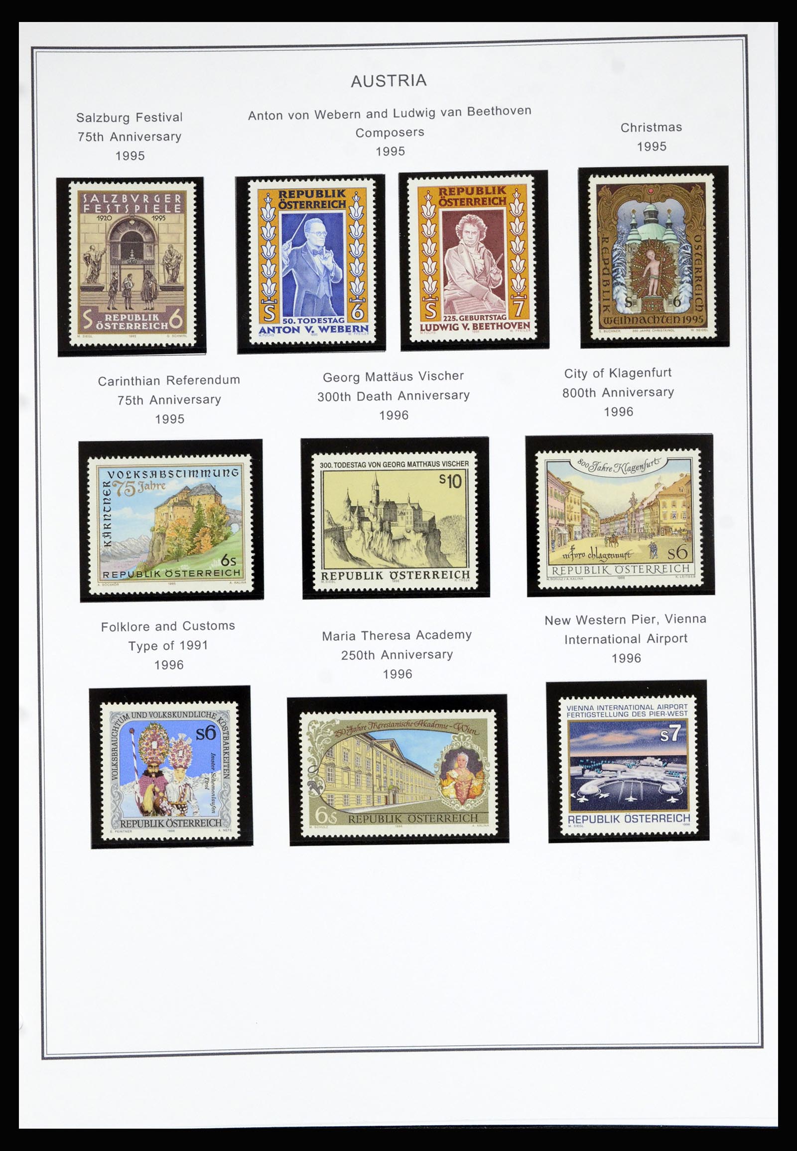 36999 193 - Postzegelverzameling 36999 Oostenrijk 1850-2001.