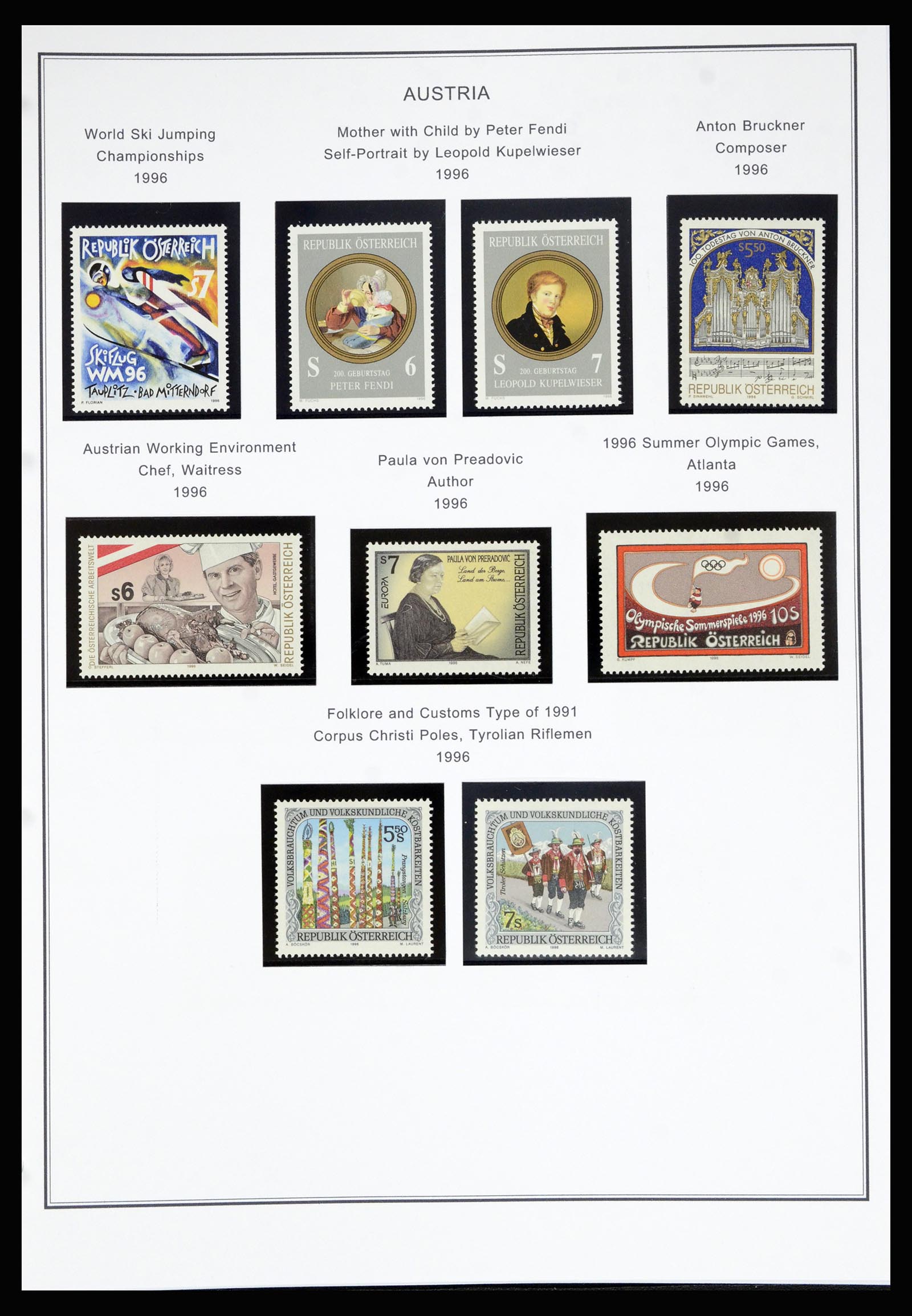 36999 194 - Postzegelverzameling 36999 Oostenrijk 1850-2001.