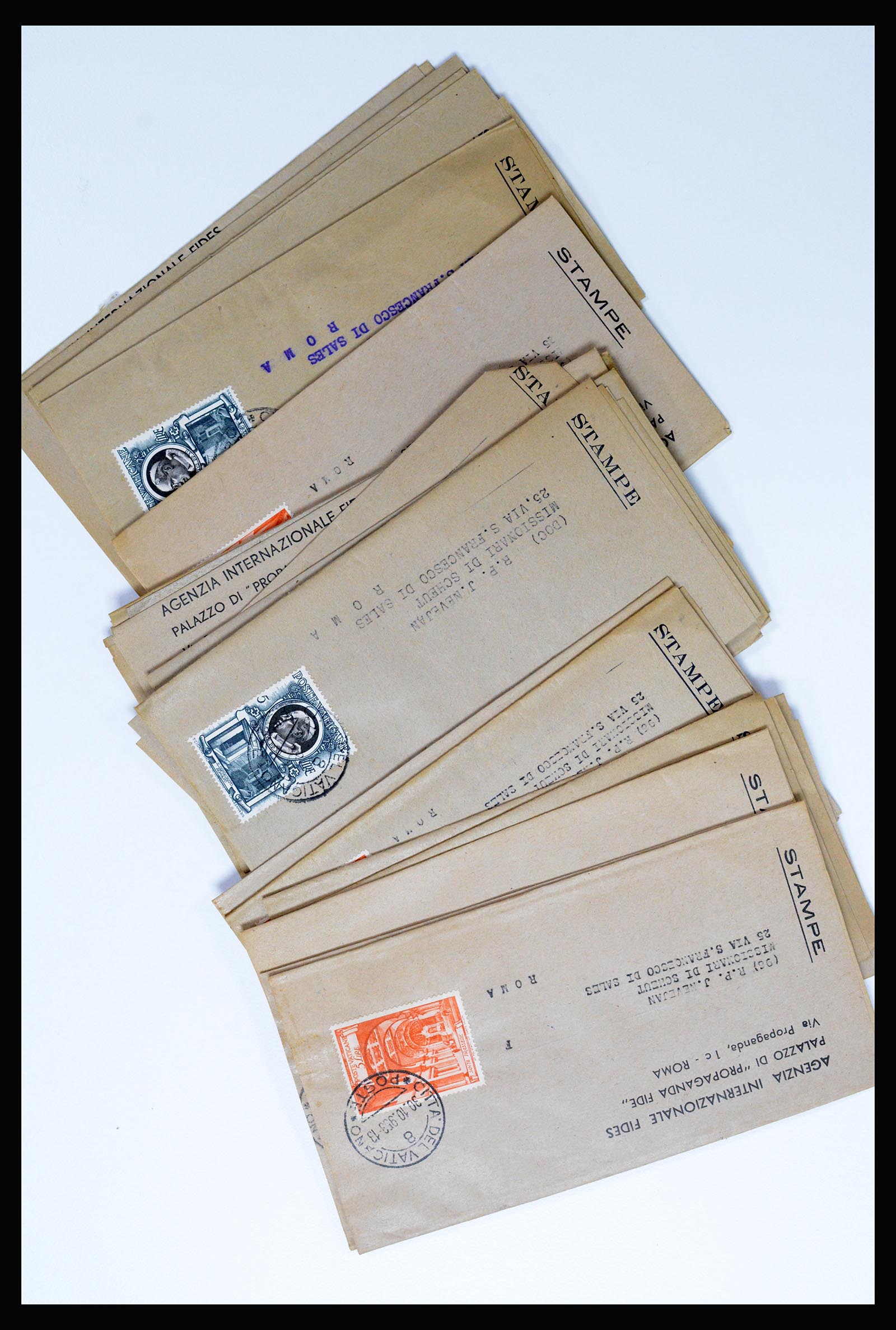 37002 021 - Postzegelverzameling 37002 Wereld brieven 1920-1960