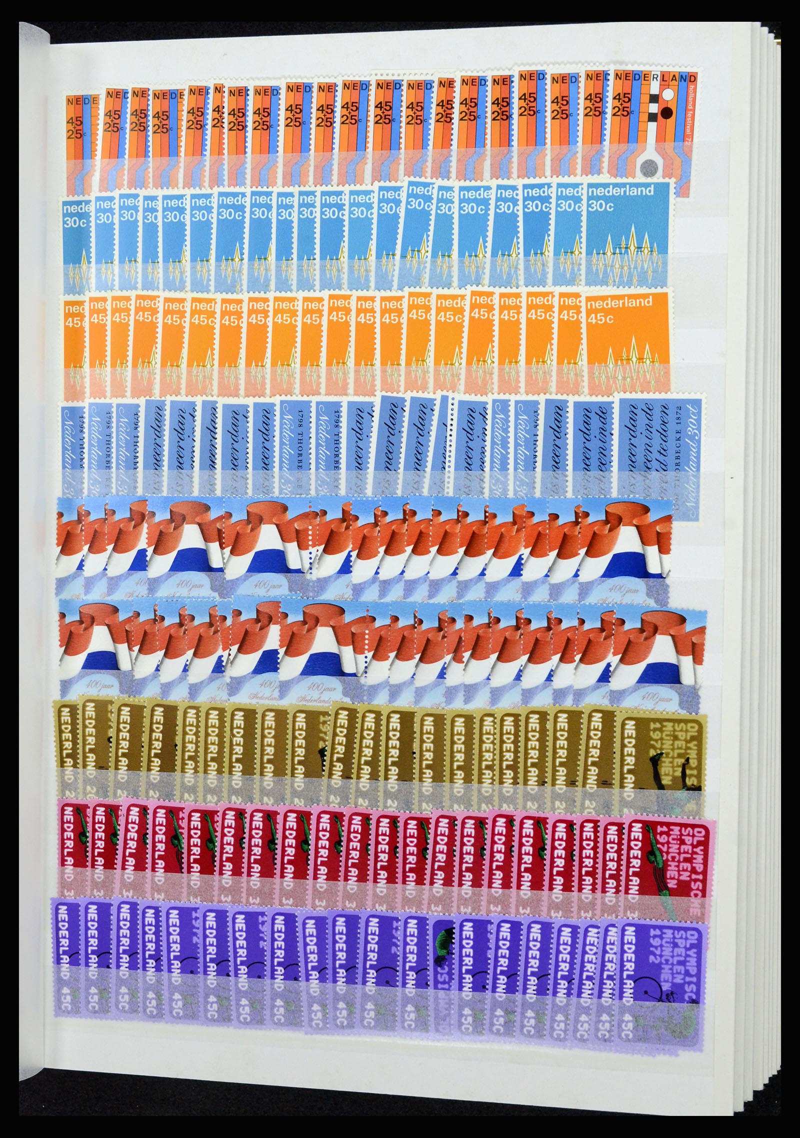 37043 029 - Postzegelverzameling 37043 Nederland 1958-1974.