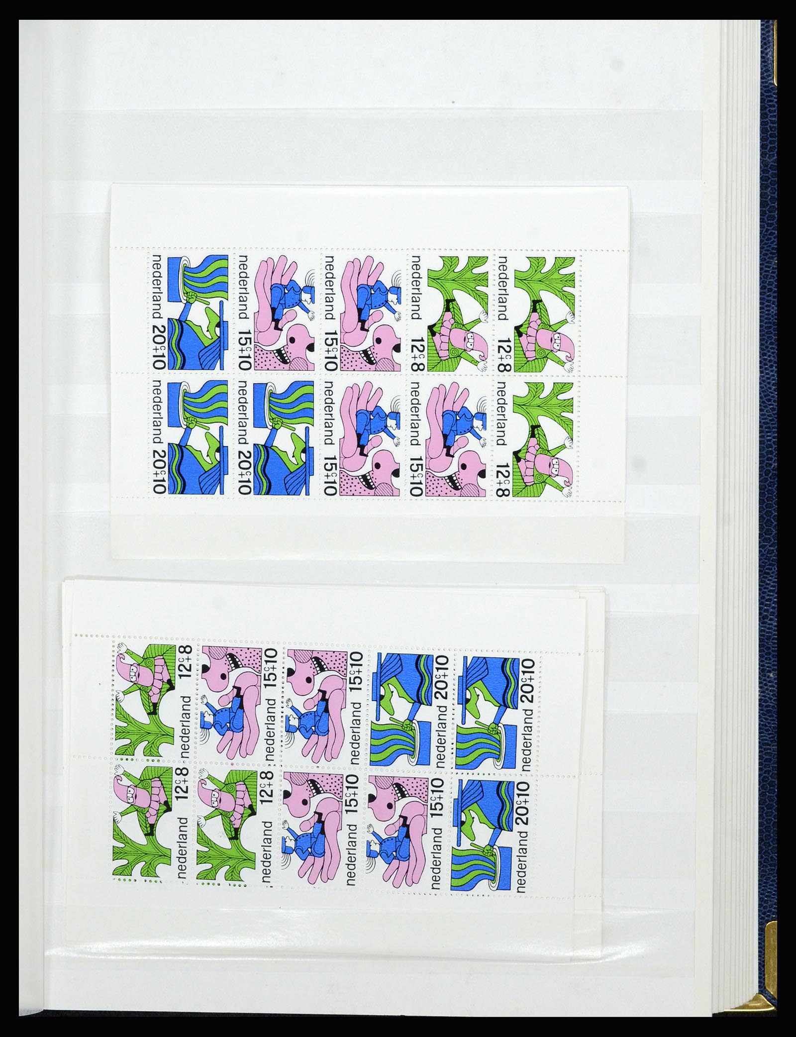 37043 041 - Postzegelverzameling 37043 Nederland 1958-1974.