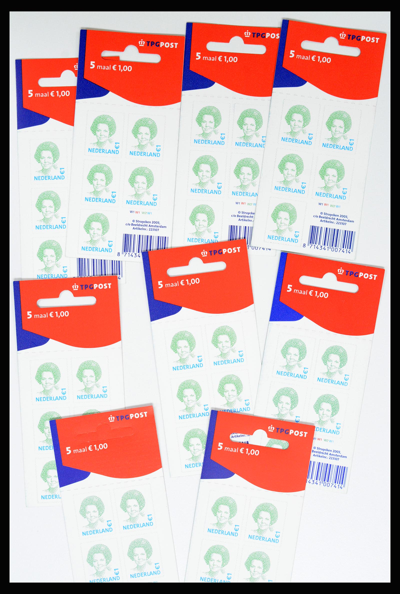 37044 006 - Postzegelverzameling 37044 Nederland betere velletjes 2002-2009.