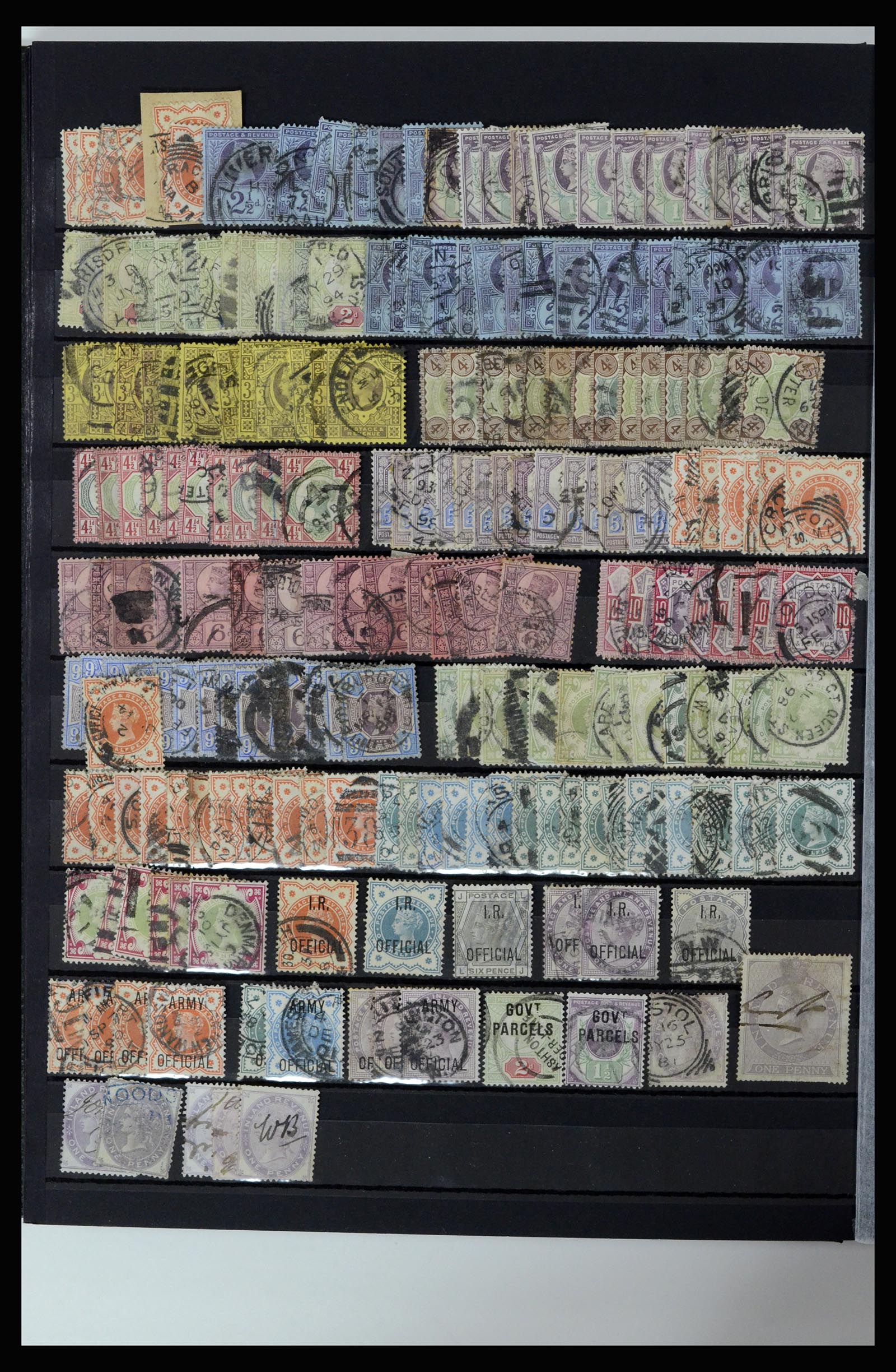 37046 010 - Postzegelverzameling 37046 Engeland 1840-1951.