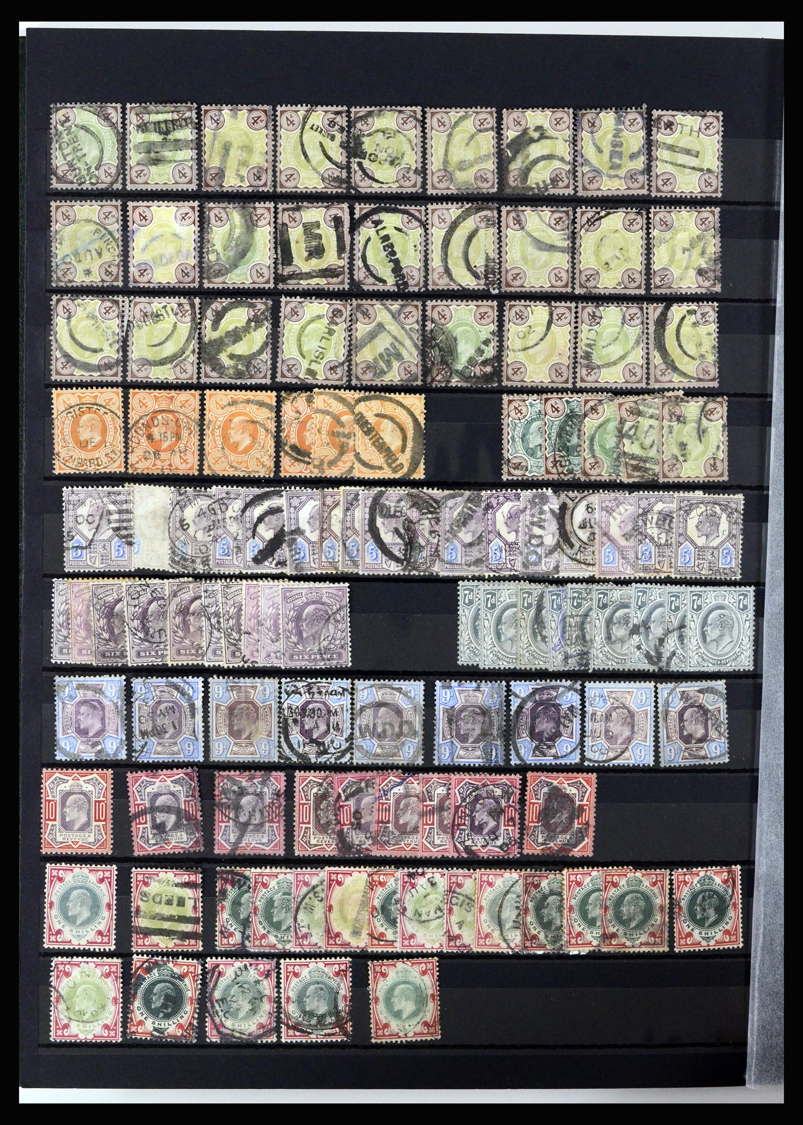 37046 012 - Postzegelverzameling 37046 Engeland 1840-1951.