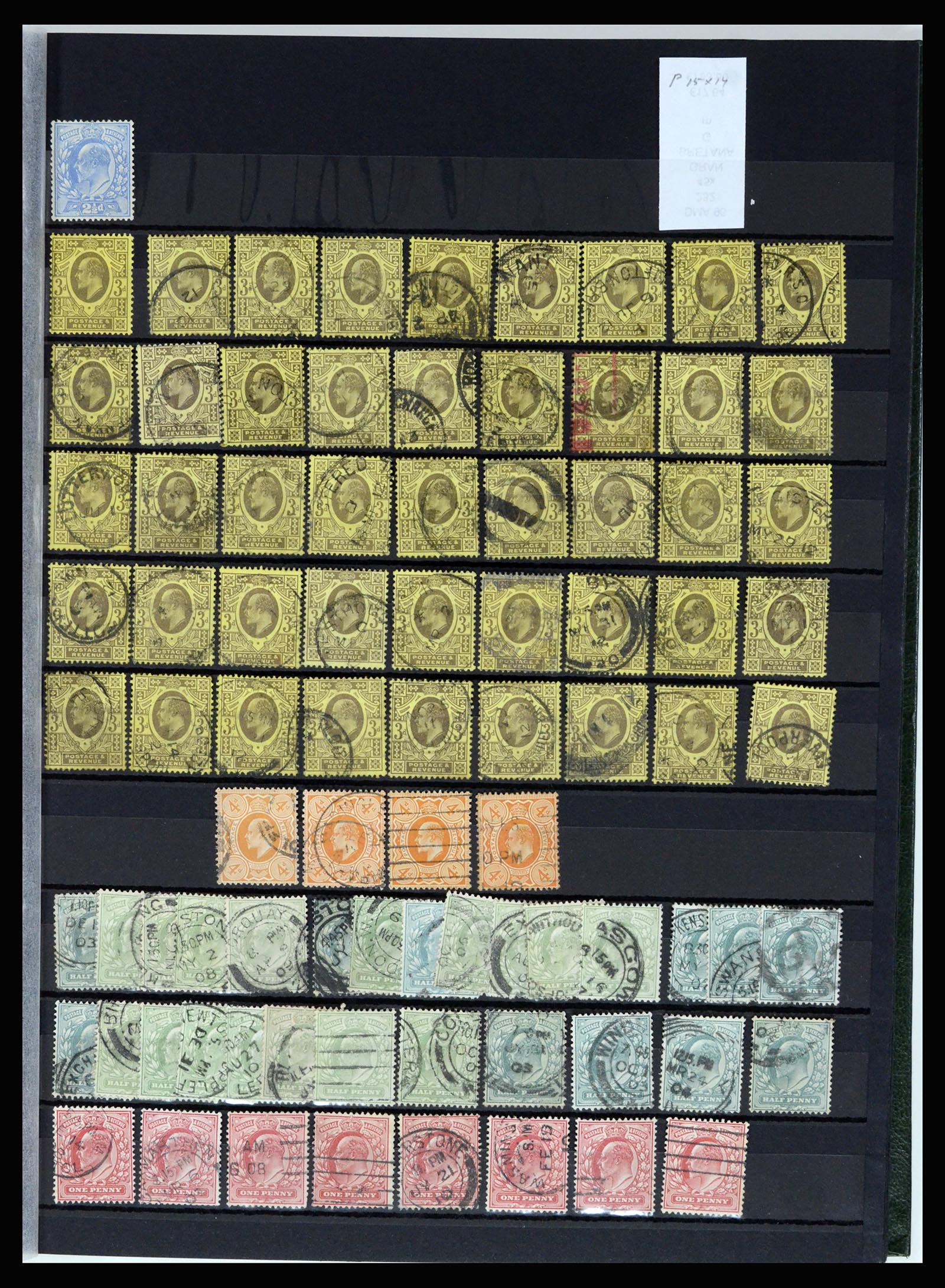 37046 013 - Postzegelverzameling 37046 Engeland 1840-1951.