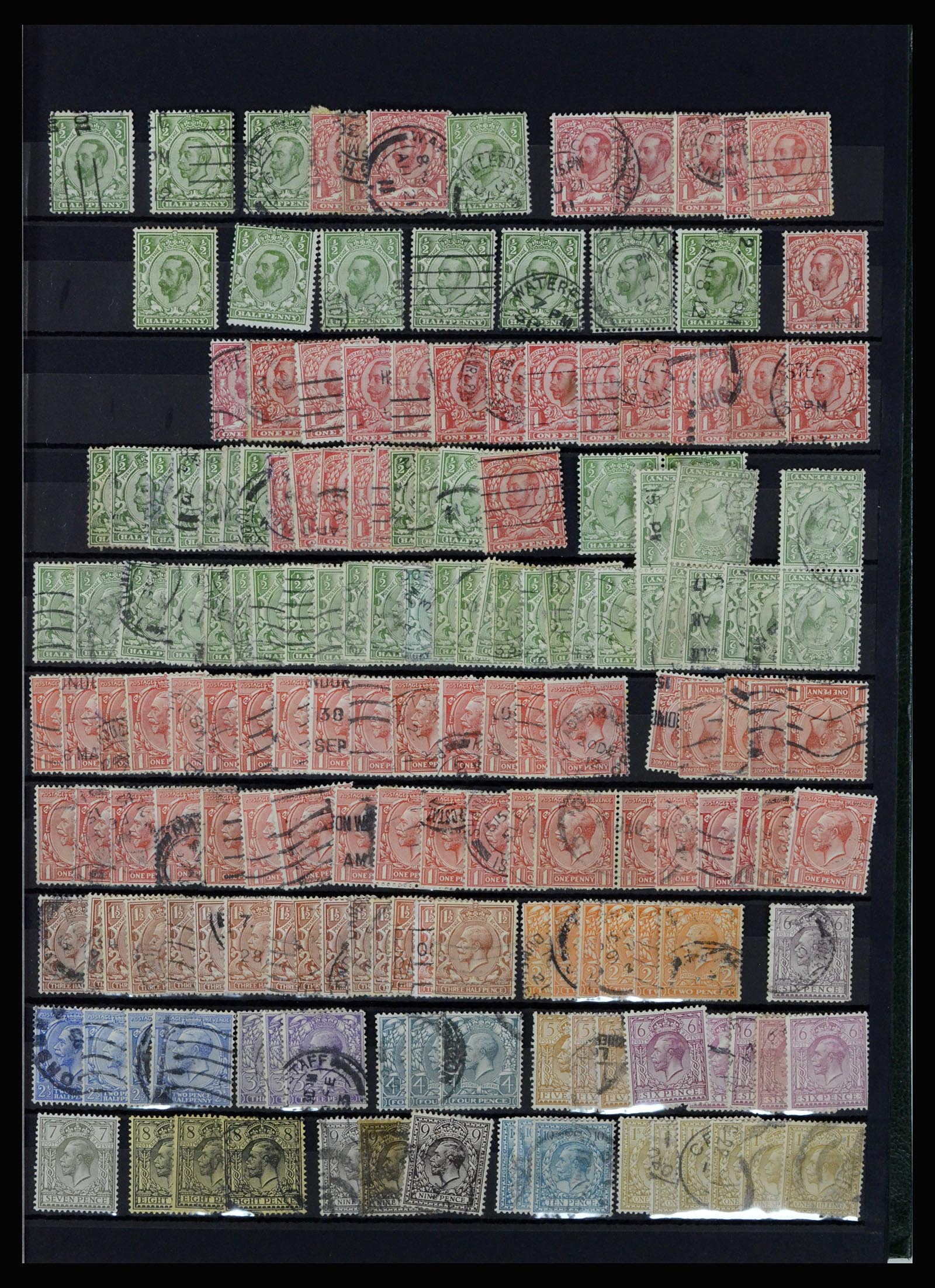 37046 015 - Postzegelverzameling 37046 Engeland 1840-1951.