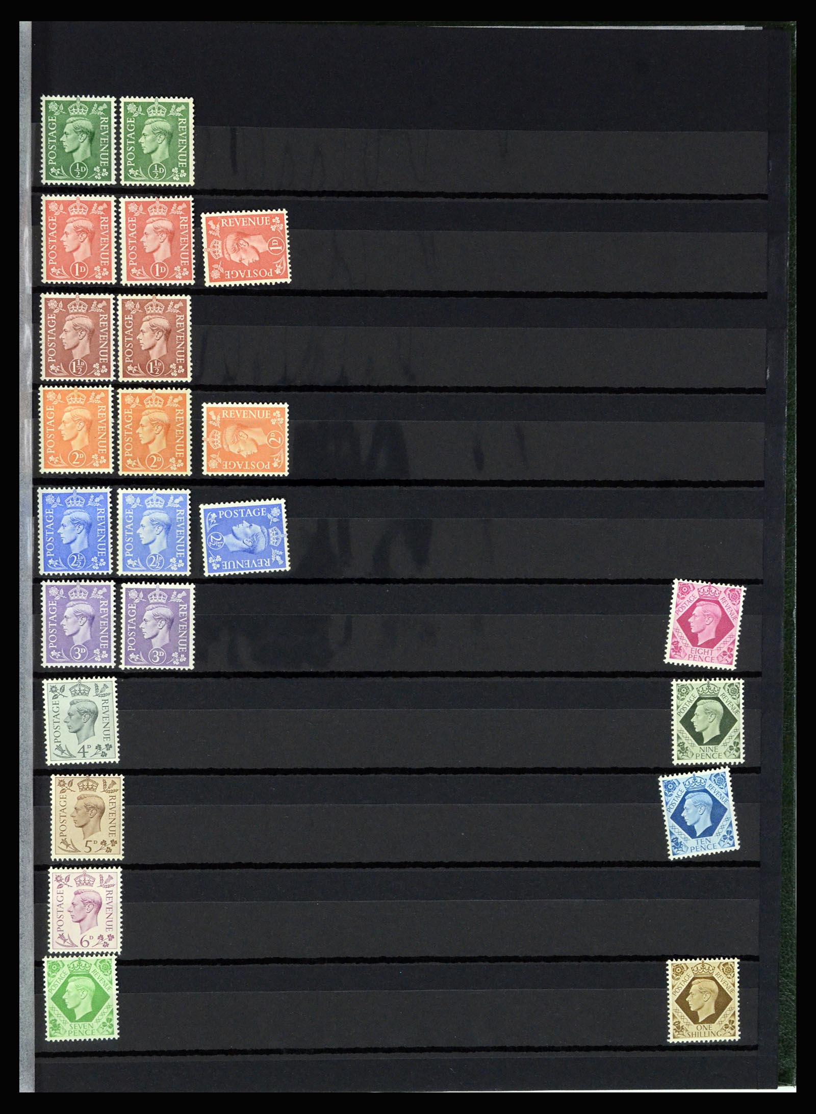 37046 023 - Postzegelverzameling 37046 Engeland 1840-1951.