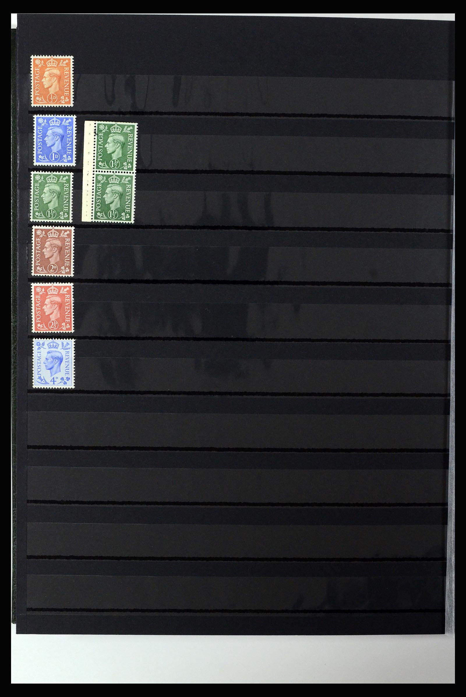 37046 024 - Postzegelverzameling 37046 Engeland 1840-1951.