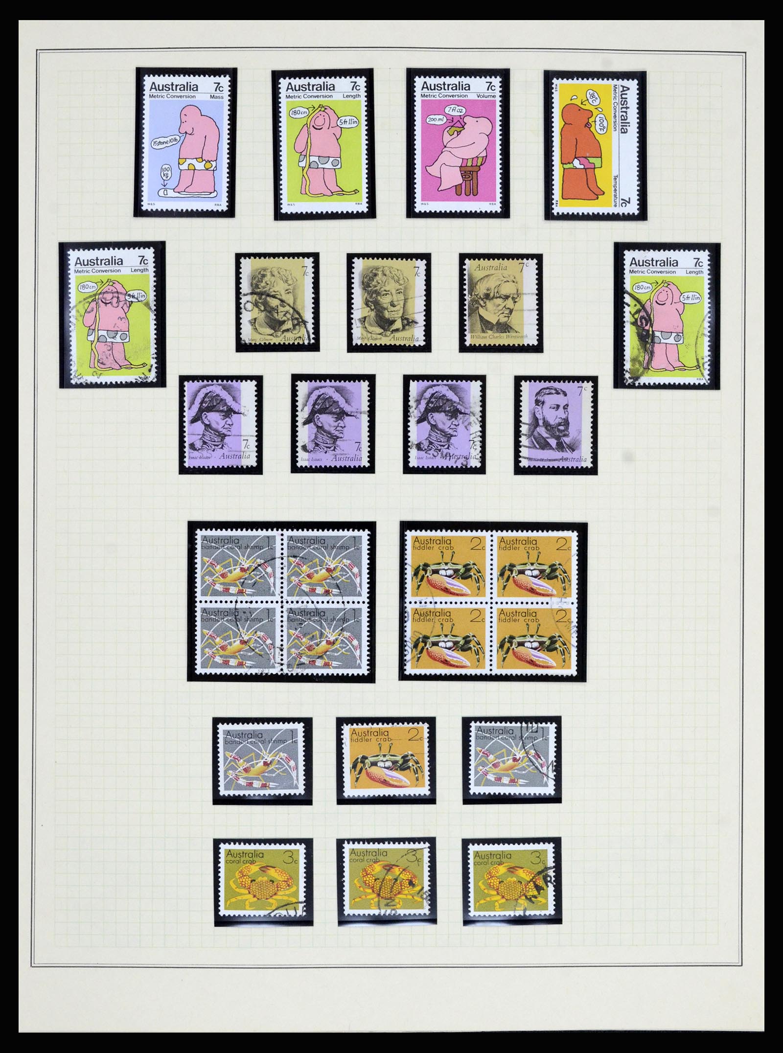 37049 038 - Postzegelverzameling 37049 Australië 1913-1990.