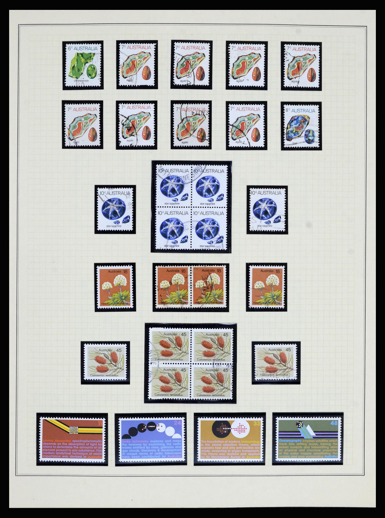 37049 039 - Postzegelverzameling 37049 Australië 1913-1990.