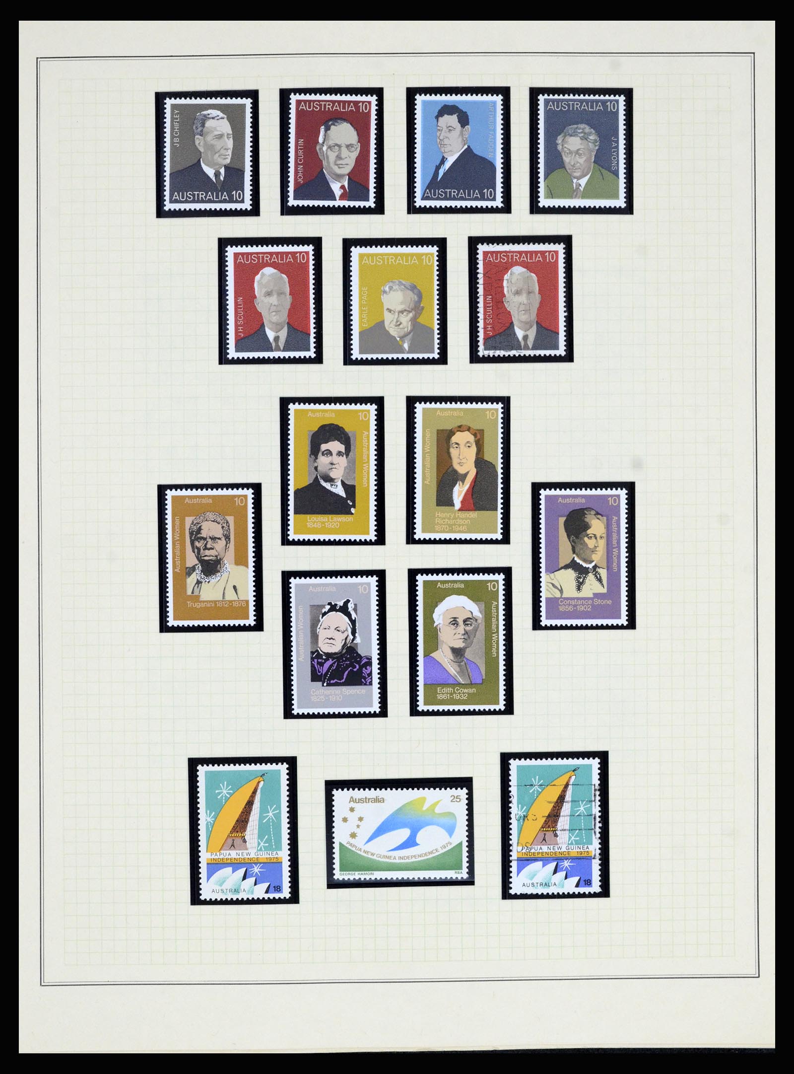 37049 043 - Postzegelverzameling 37049 Australië 1913-1990.