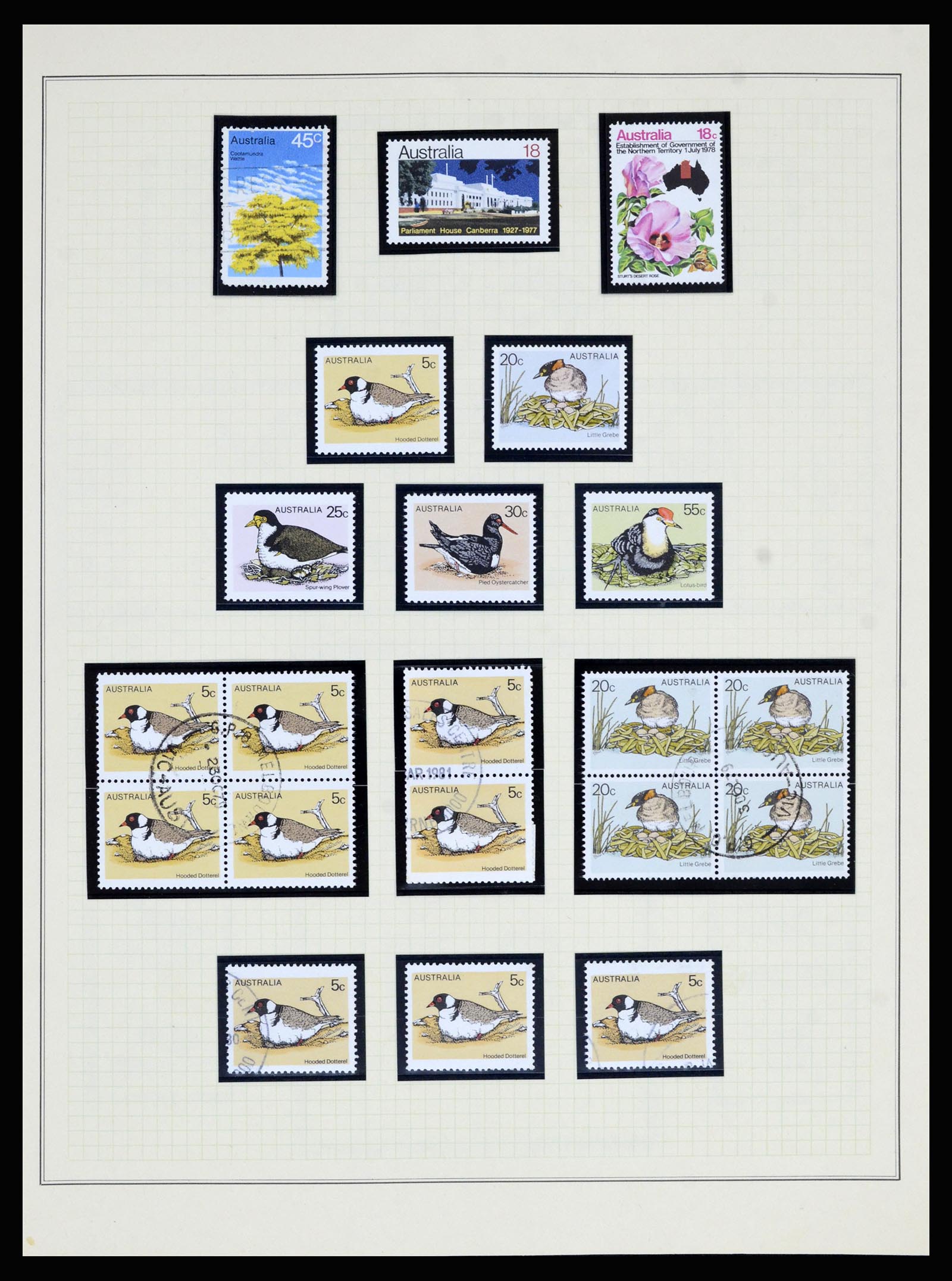 37049 048 - Postzegelverzameling 37049 Australië 1913-1990.