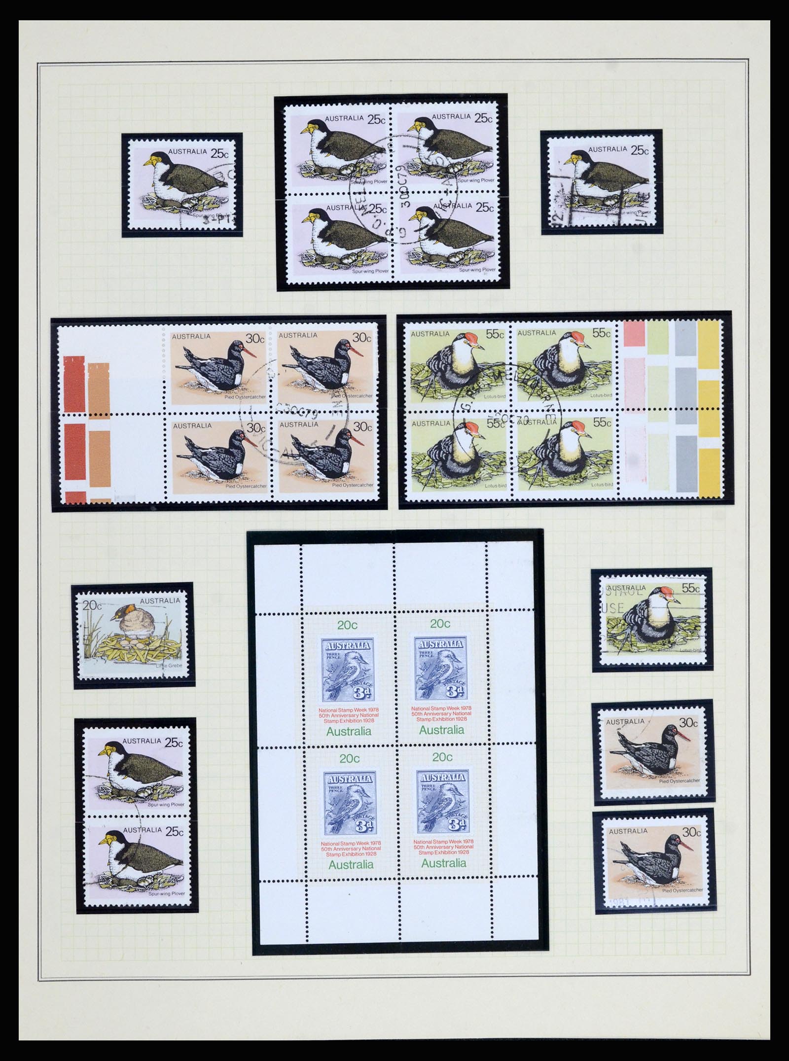 37049 049 - Postzegelverzameling 37049 Australië 1913-1990.