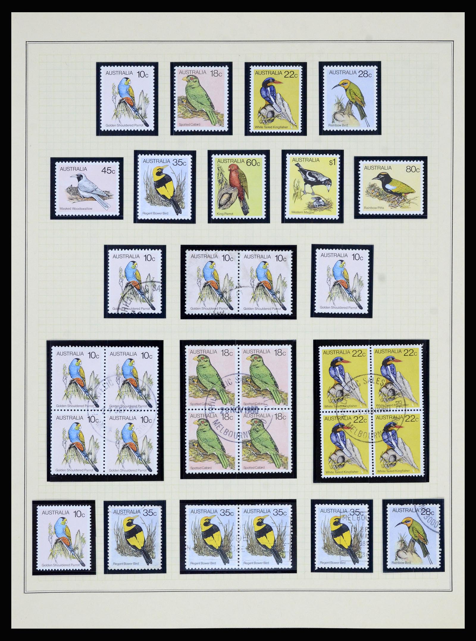37049 059 - Postzegelverzameling 37049 Australië 1913-1990.
