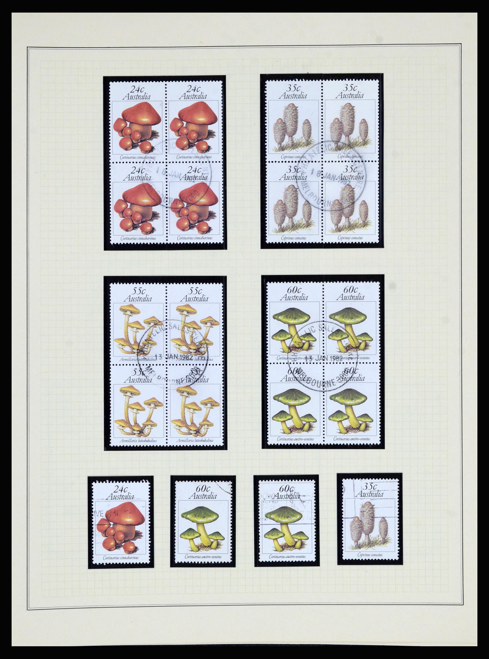 37049 074 - Postzegelverzameling 37049 Australië 1913-1990.
