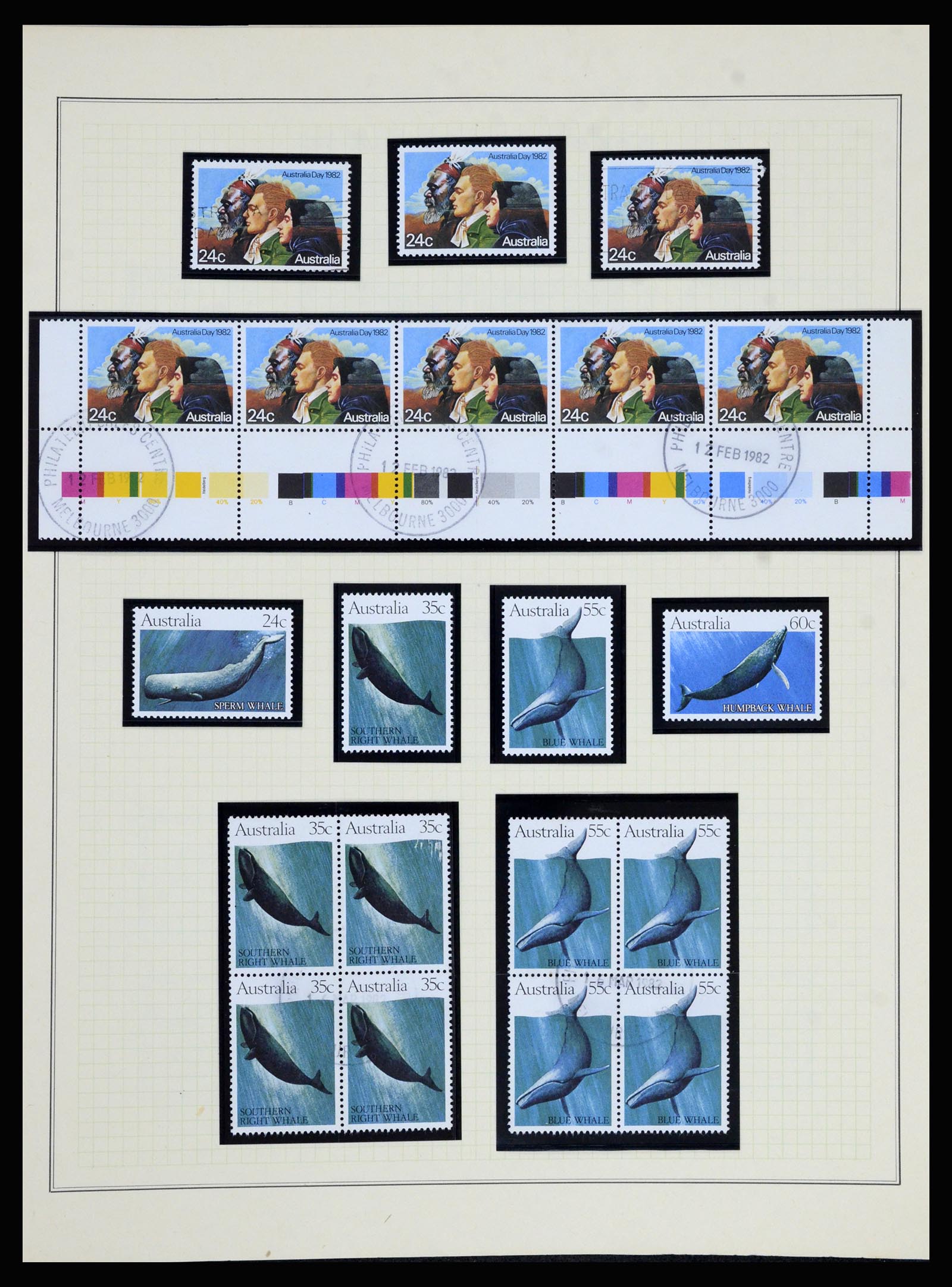 37049 078 - Postzegelverzameling 37049 Australië 1913-1990.