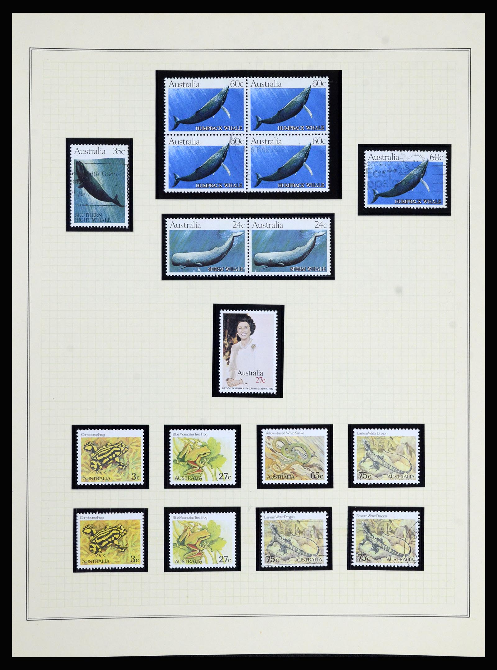 37049 079 - Postzegelverzameling 37049 Australië 1913-1990.