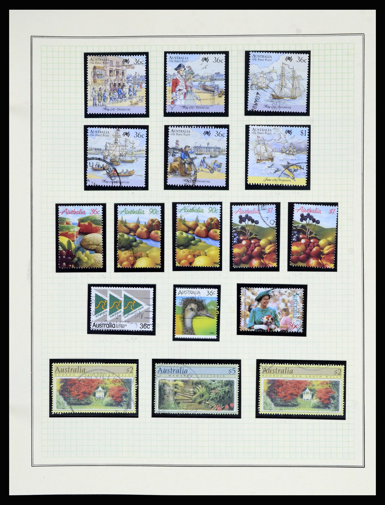 37049 096 - Postzegelverzameling 37049 Australië 1913-1990.