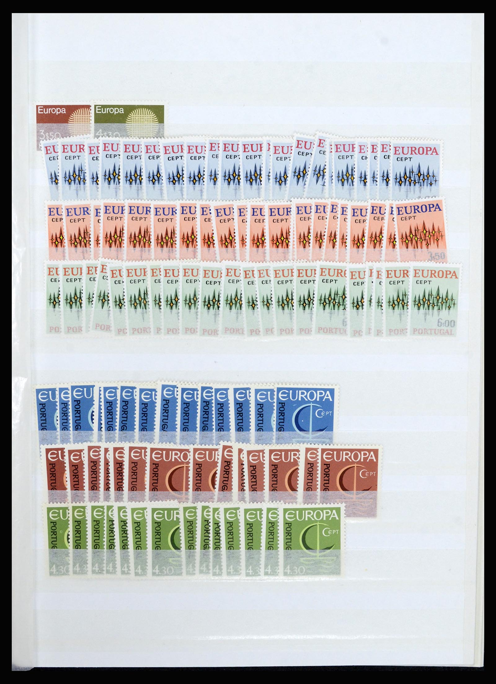 37050 001 - Postzegelverzameling 37050 Europa CEPT 1960-2001.