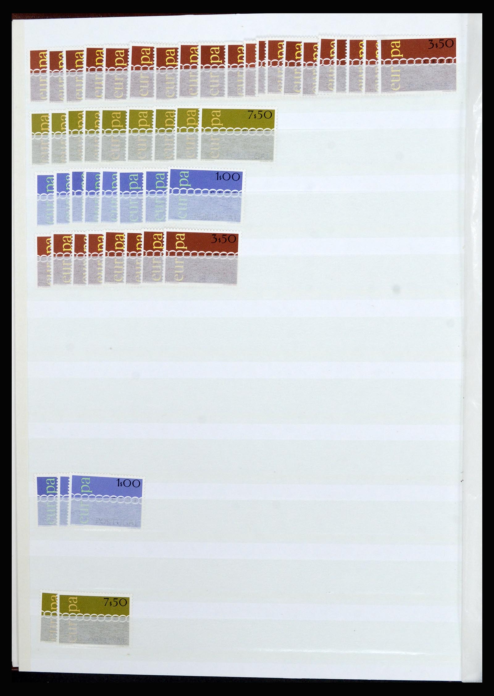 37050 004 - Postzegelverzameling 37050 Europa CEPT 1960-2001.