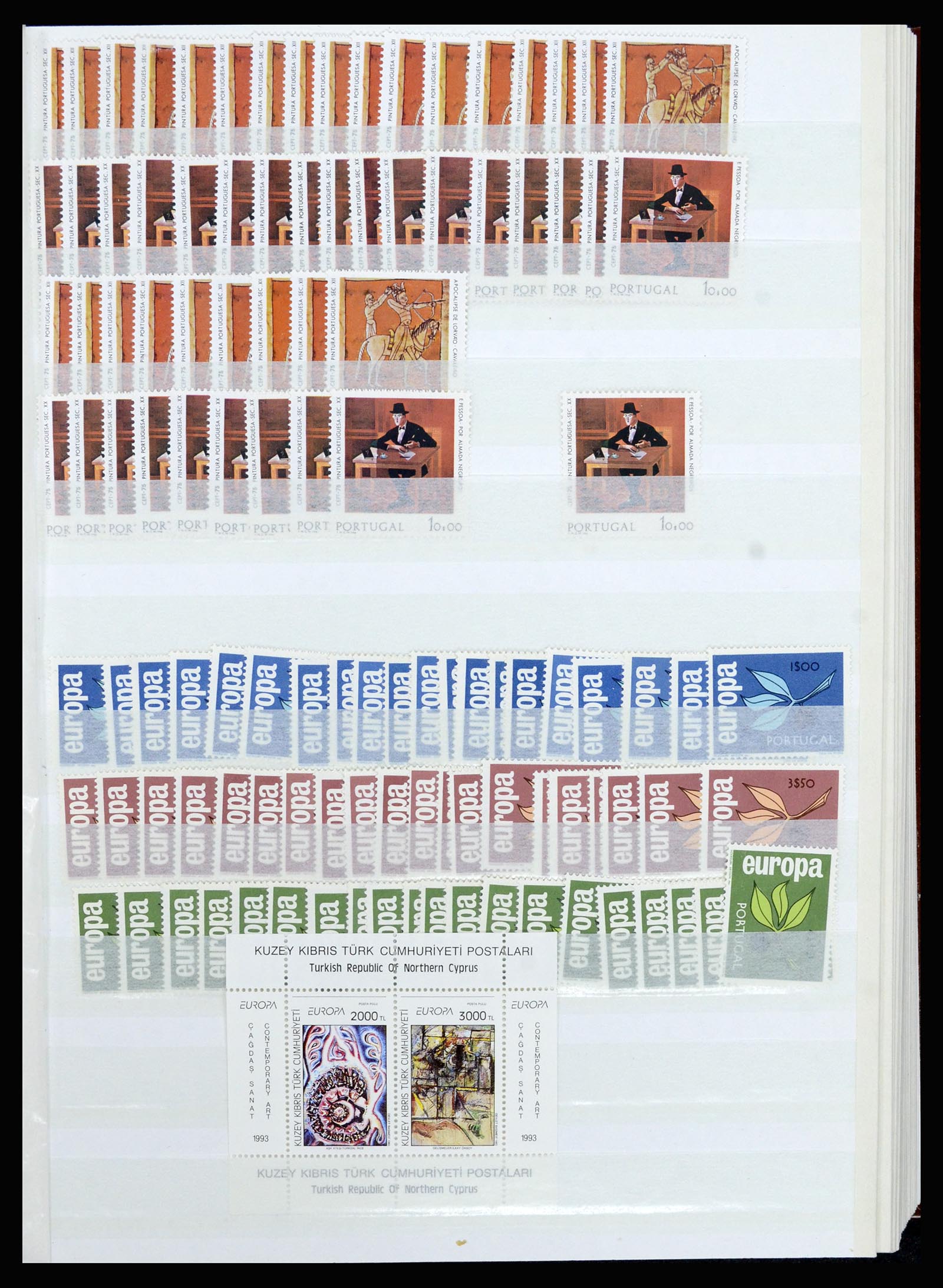37050 005 - Postzegelverzameling 37050 Europa CEPT 1960-2001.