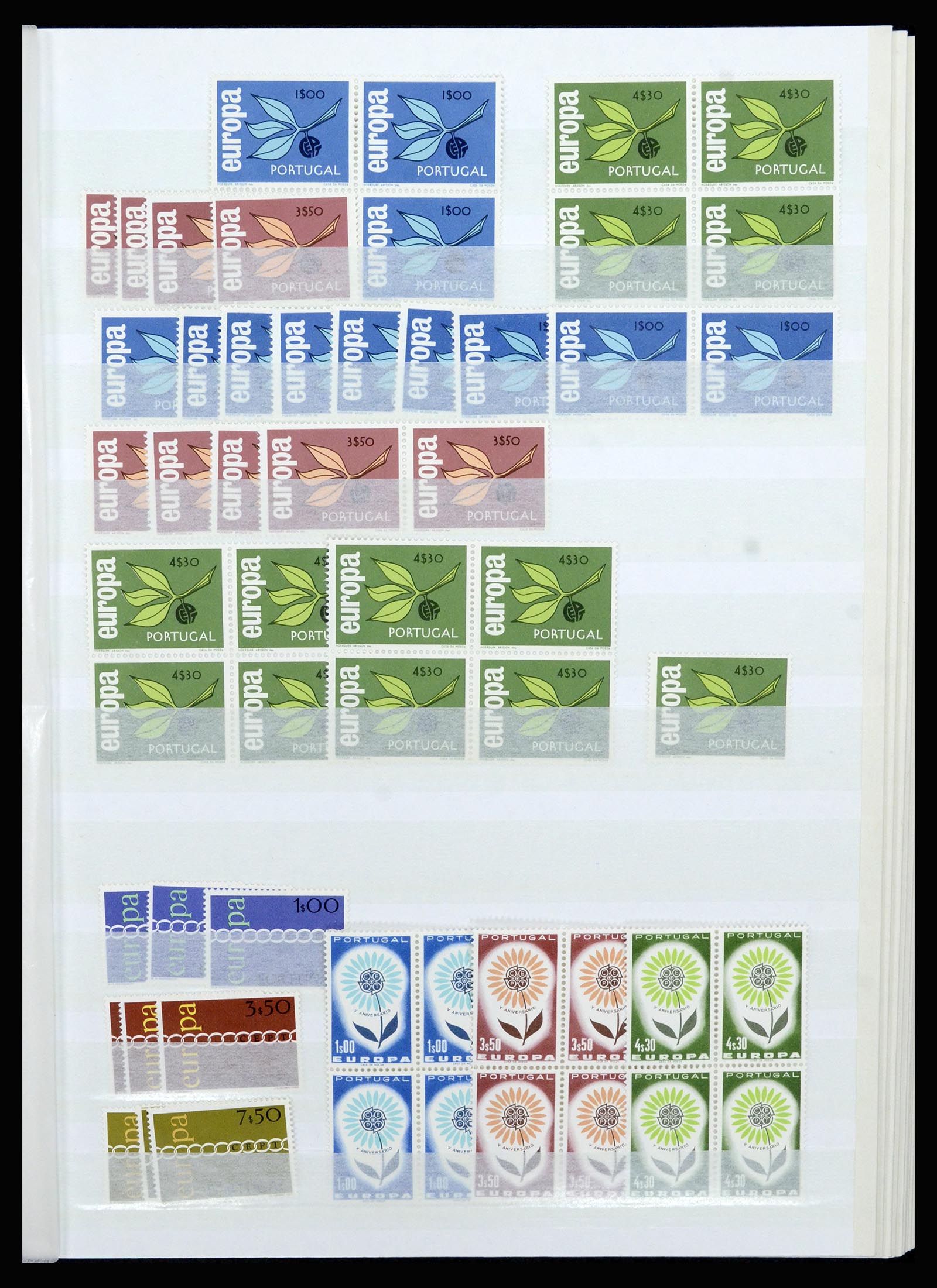37050 007 - Postzegelverzameling 37050 Europa CEPT 1960-2001.