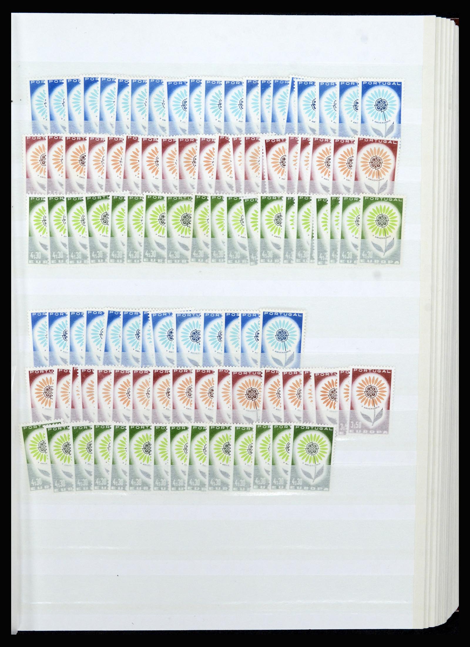 37050 010 - Postzegelverzameling 37050 Europa CEPT 1960-2001.
