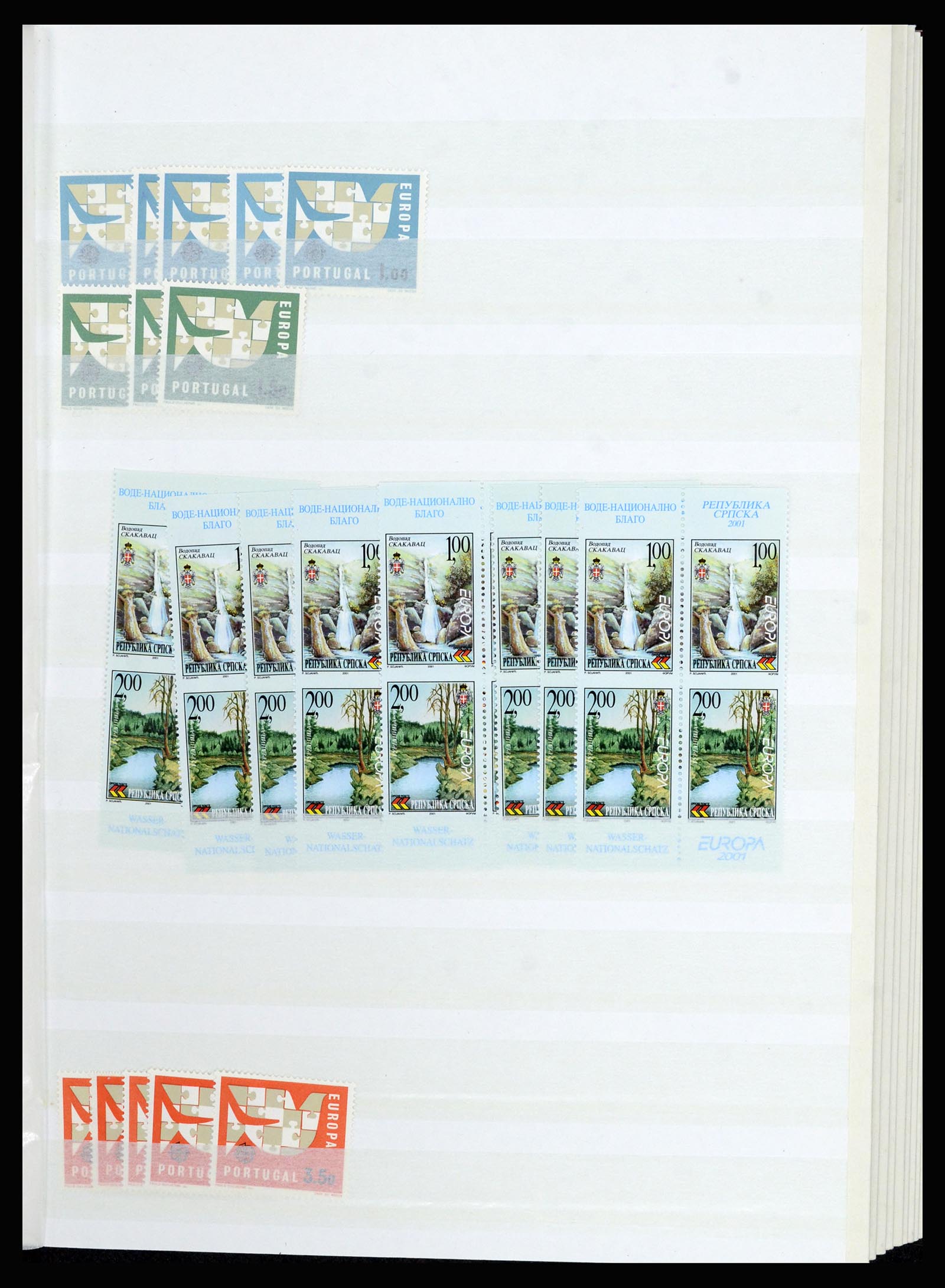 37050 016 - Postzegelverzameling 37050 Europa CEPT 1960-2001.