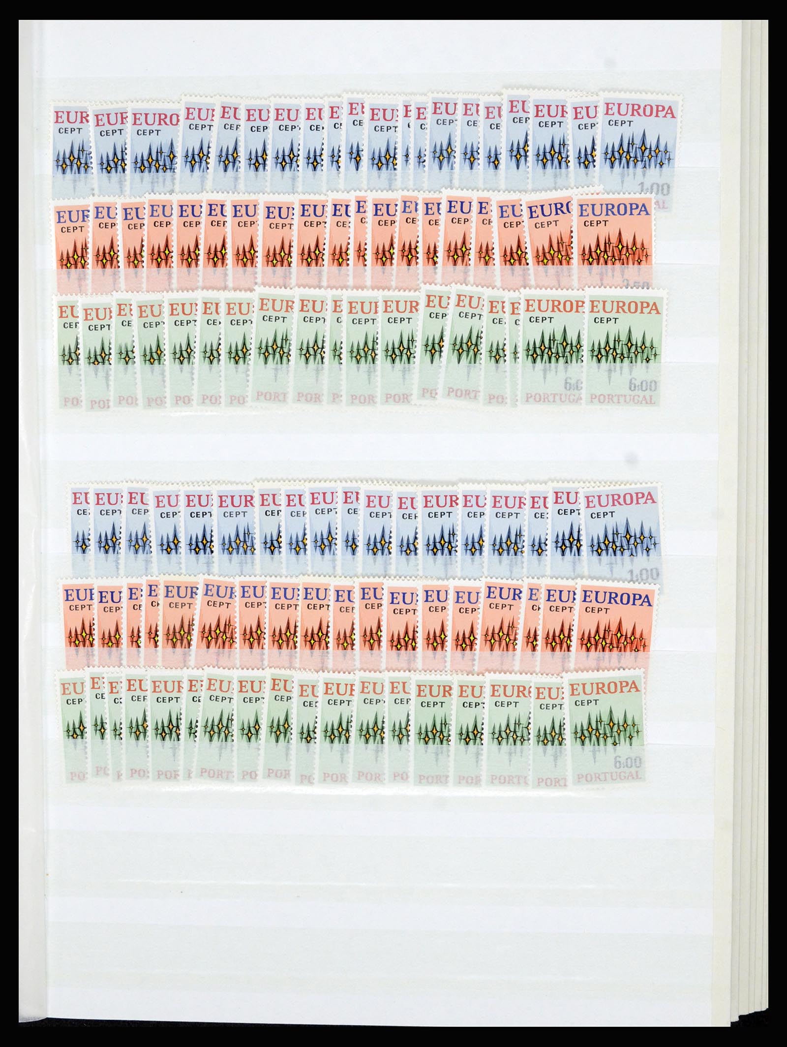 37050 020 - Postzegelverzameling 37050 Europa CEPT 1960-2001.