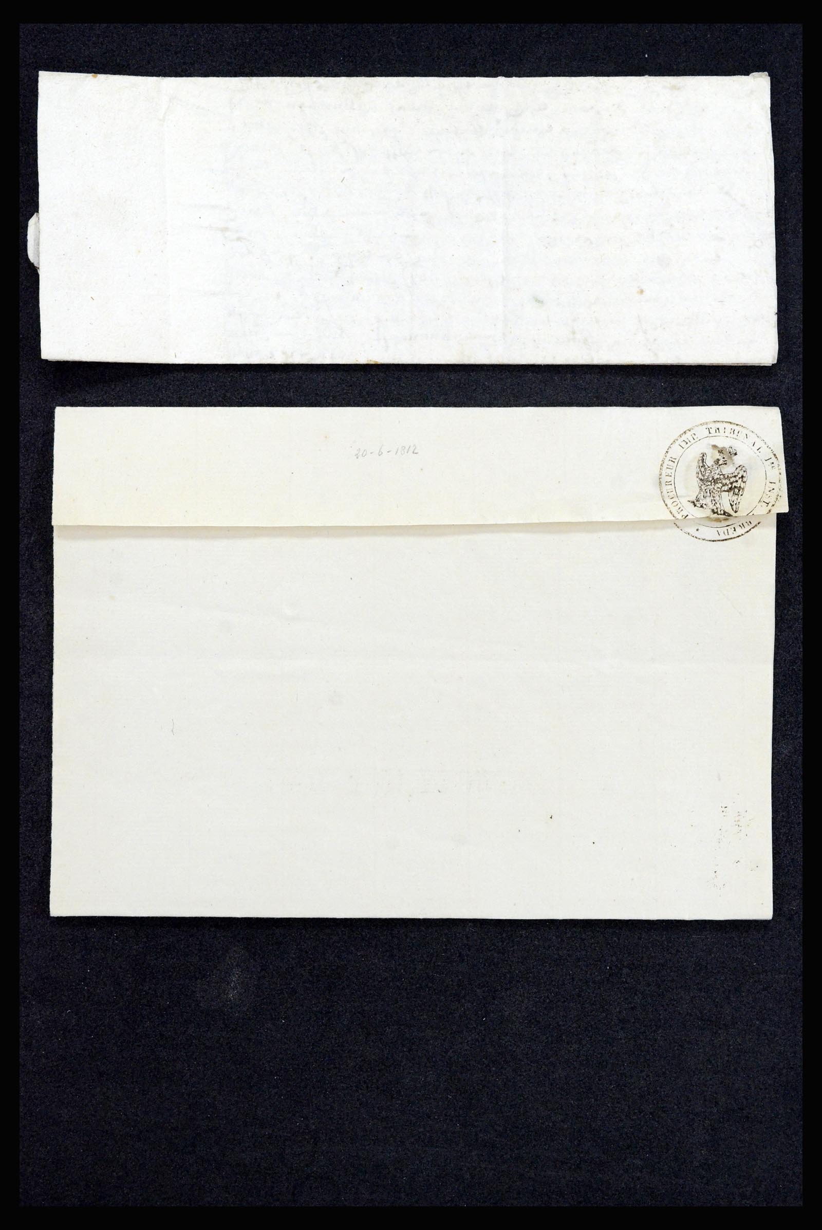 37051 038 - Postzegelverzameling 37051 Nederland brieven Roosendaal 1630(!)-1918.