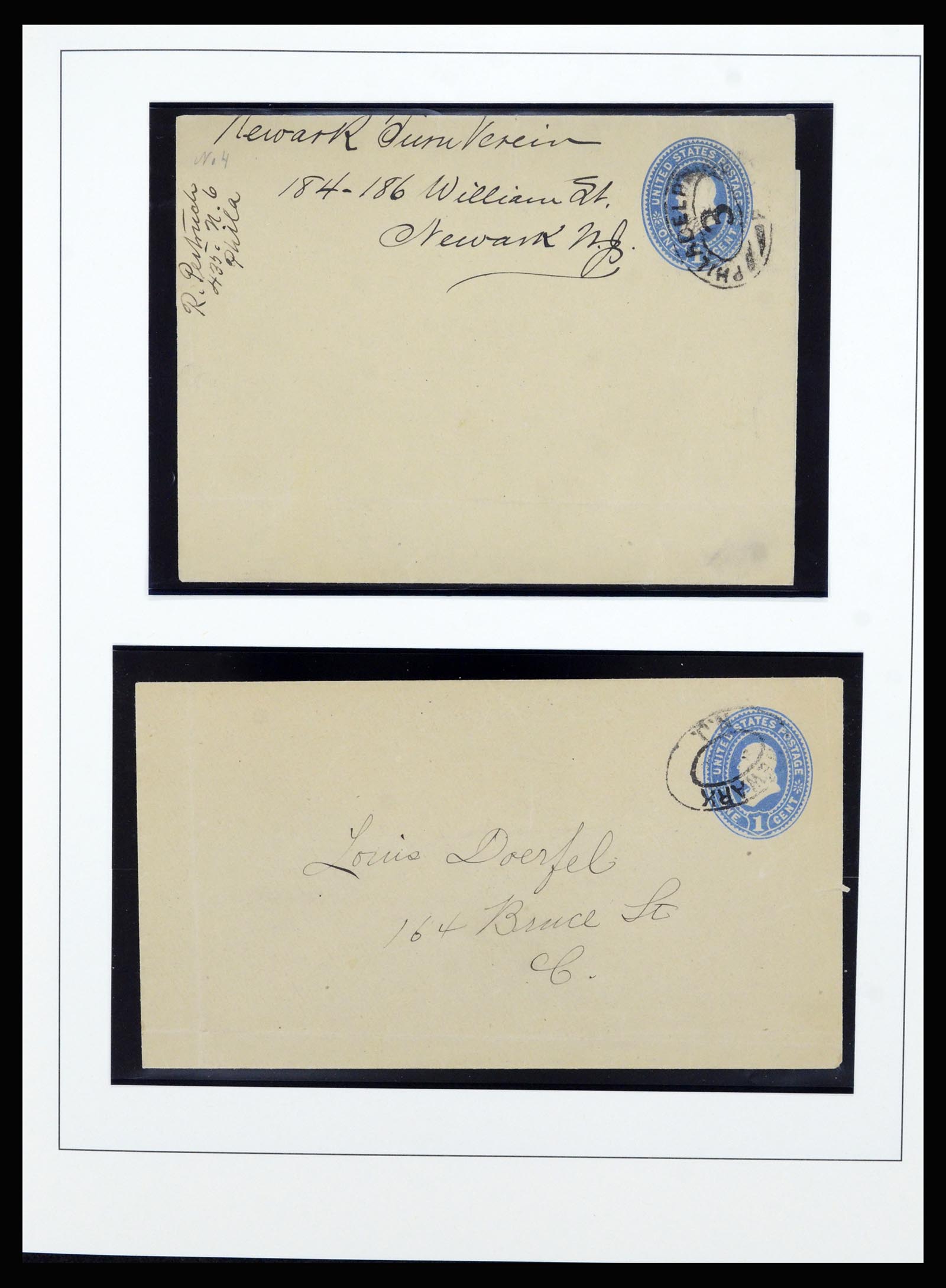 37052 011 - Stamp collection 37052 USA covers 1853-1950.