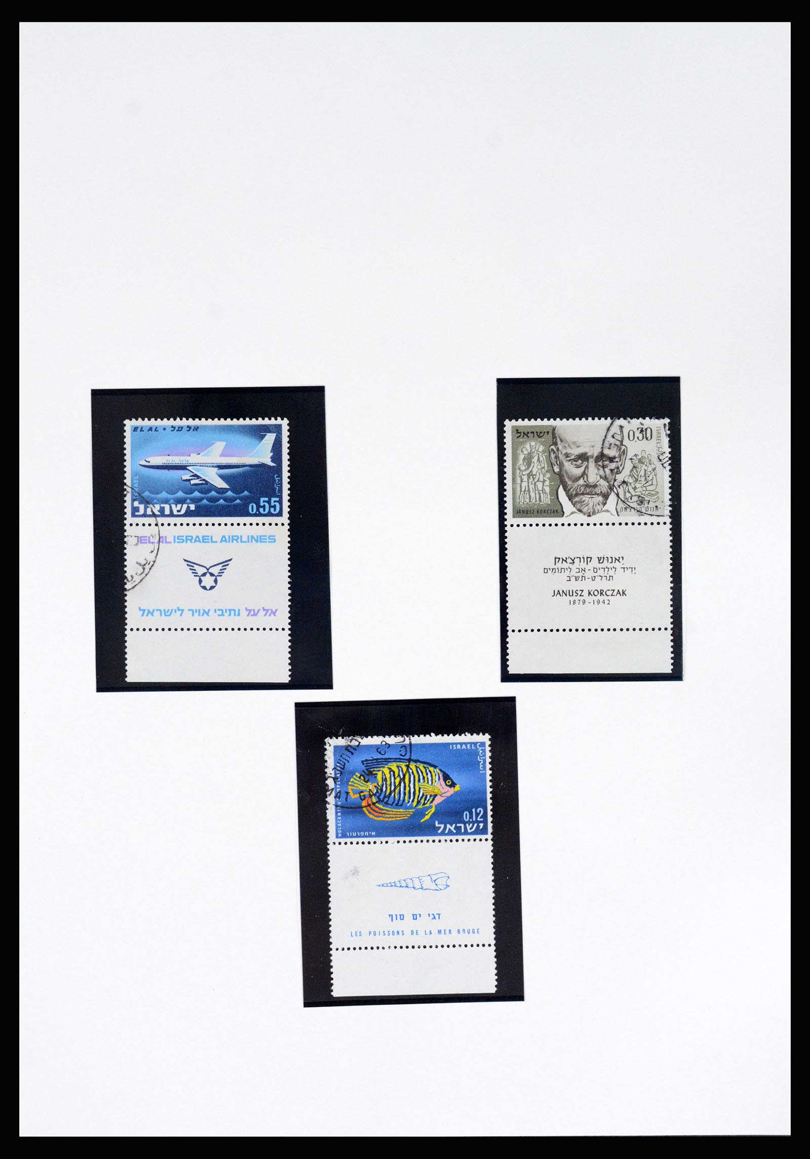 37055 038 - Postzegelverzameling 37055 Israël 1948-1974.