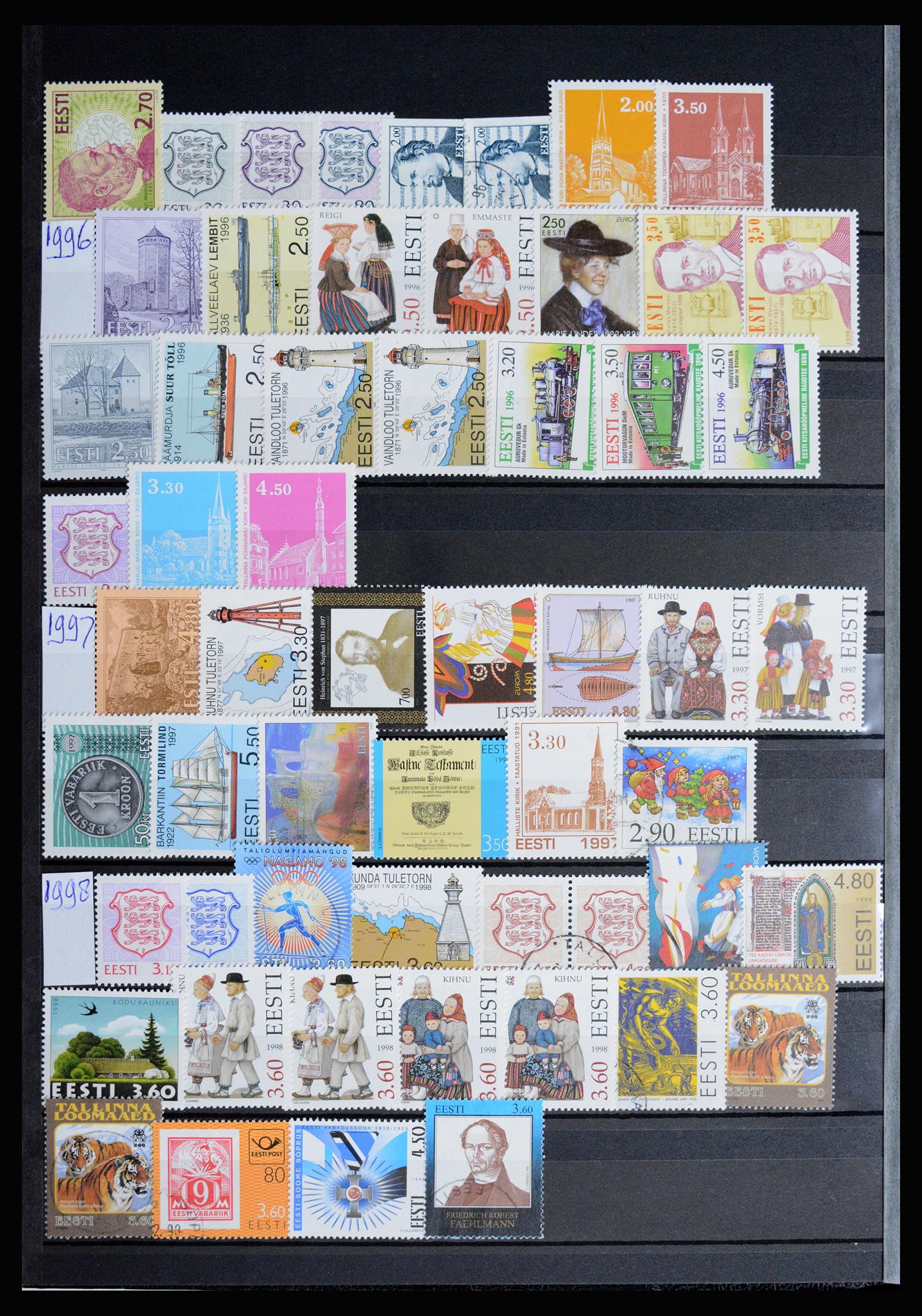 37058 010 - Postzegelverzameling 37058 Baltische Staten 1918-2020.
