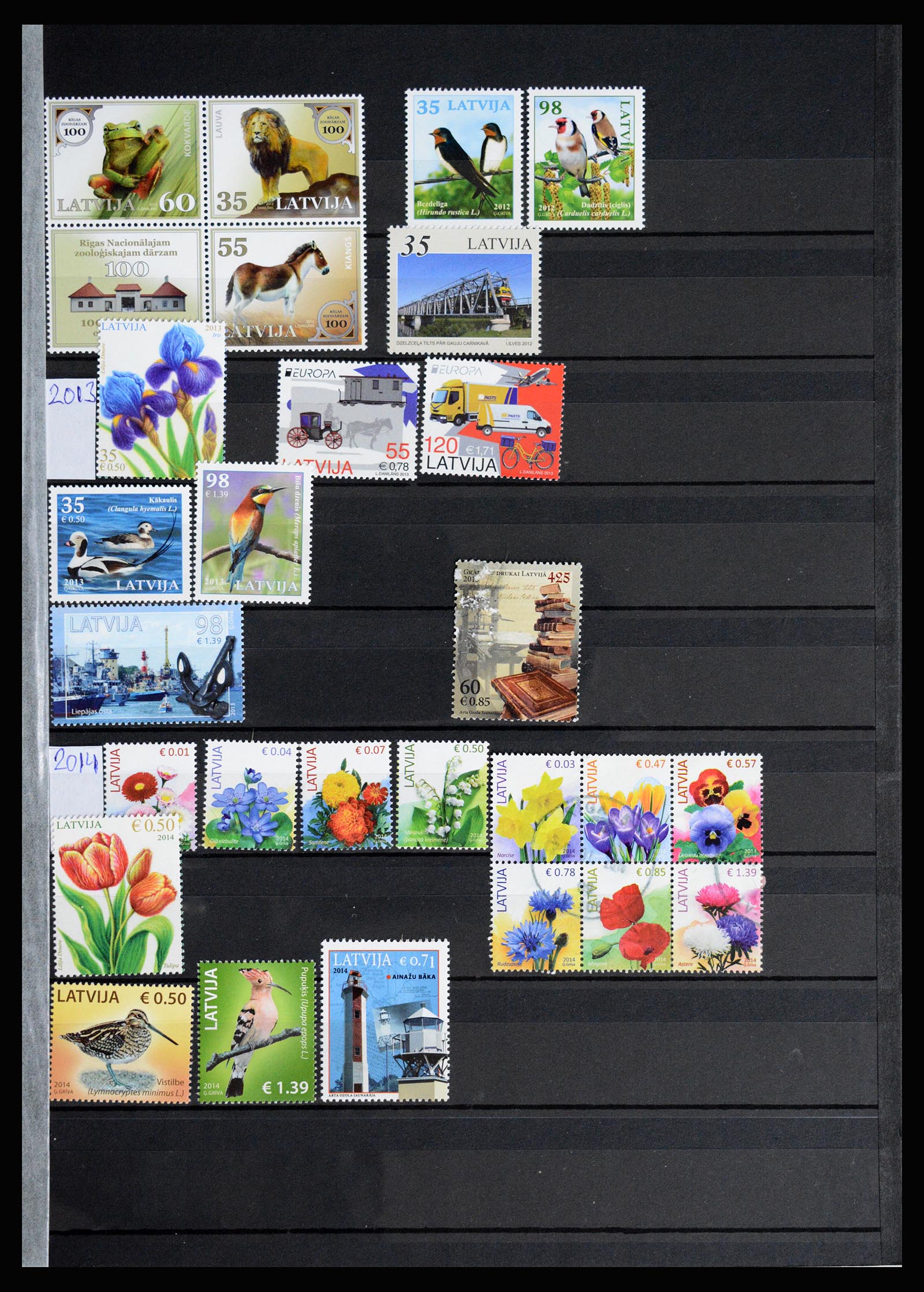 37058 035 - Postzegelverzameling 37058 Baltische Staten 1918-2020.