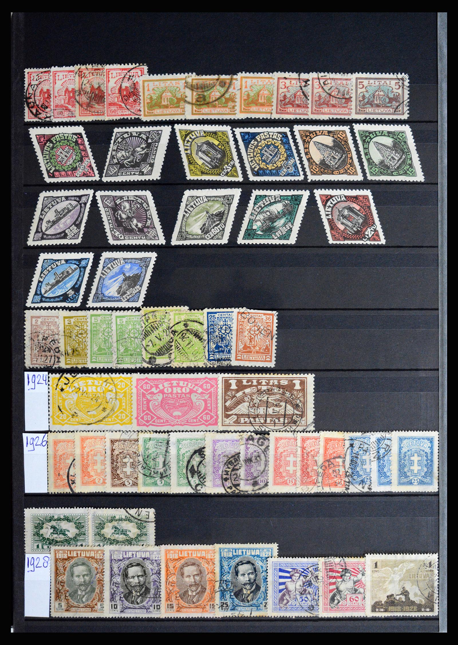37058 041 - Postzegelverzameling 37058 Baltische Staten 1918-2020.