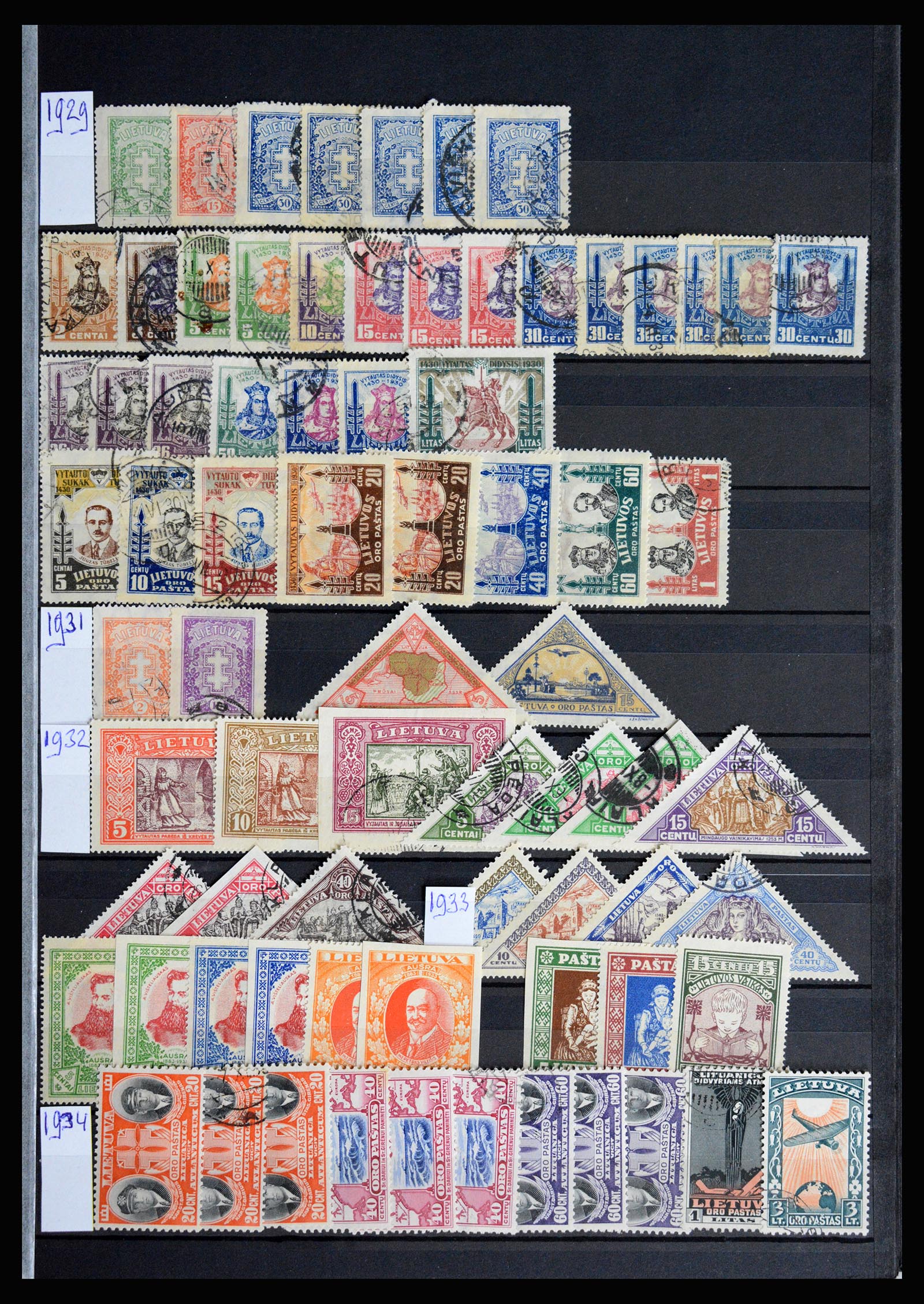 37058 042 - Postzegelverzameling 37058 Baltische Staten 1918-2020.