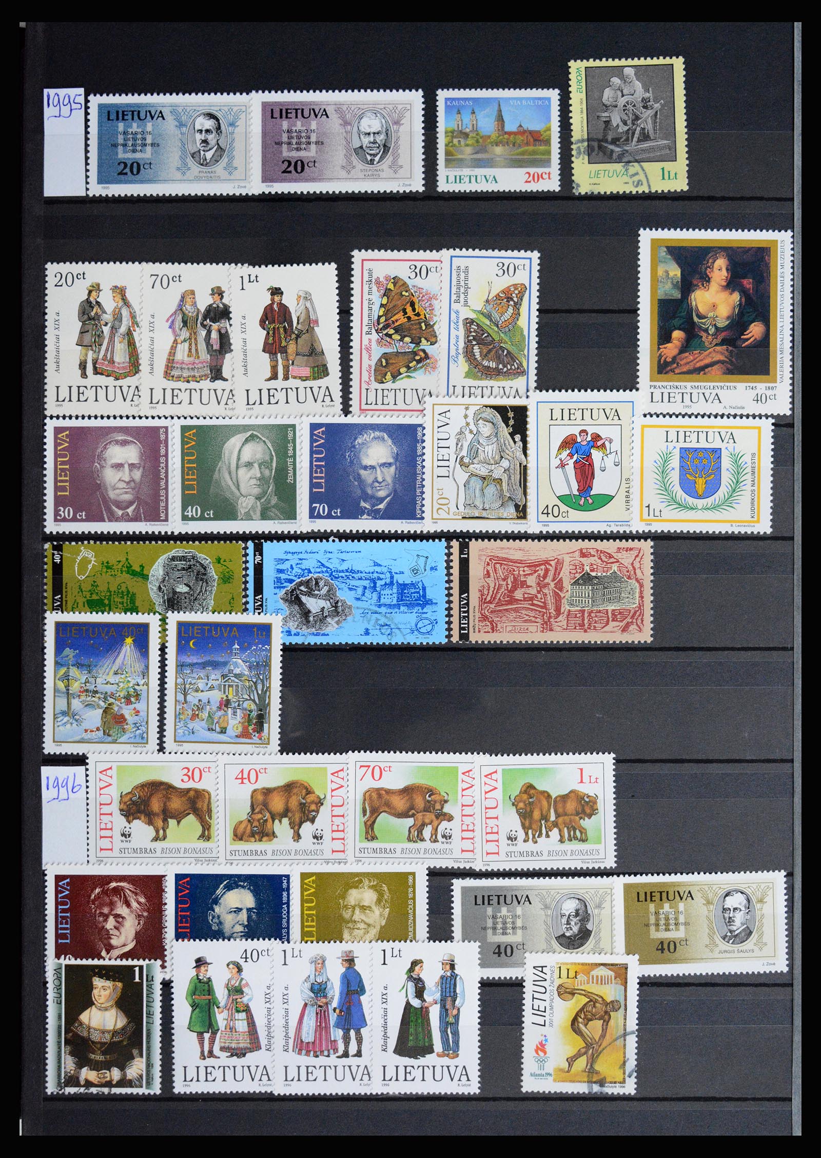 37058 047 - Postzegelverzameling 37058 Baltische Staten 1918-2020.