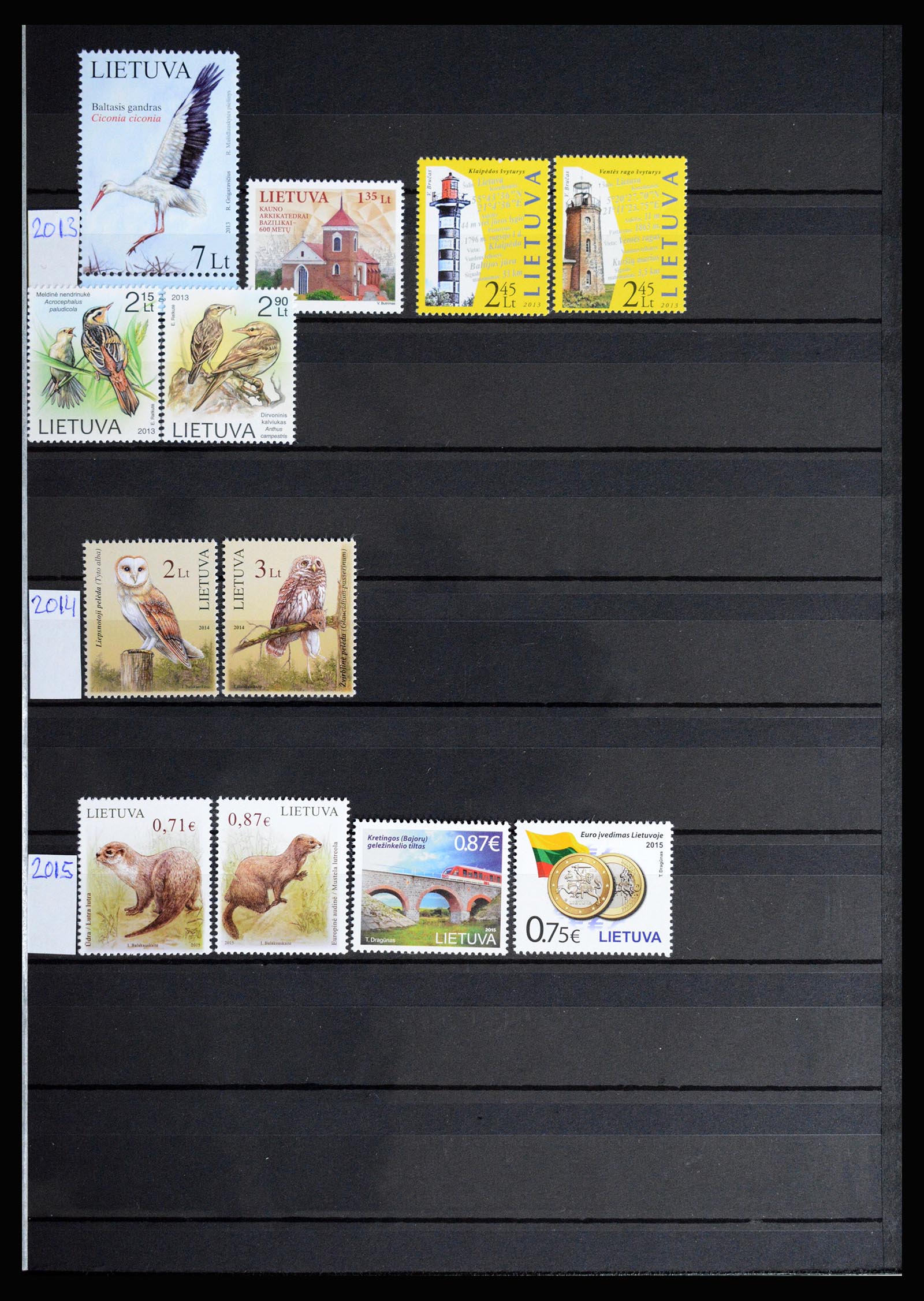 37058 056 - Postzegelverzameling 37058 Baltische Staten 1918-2020.