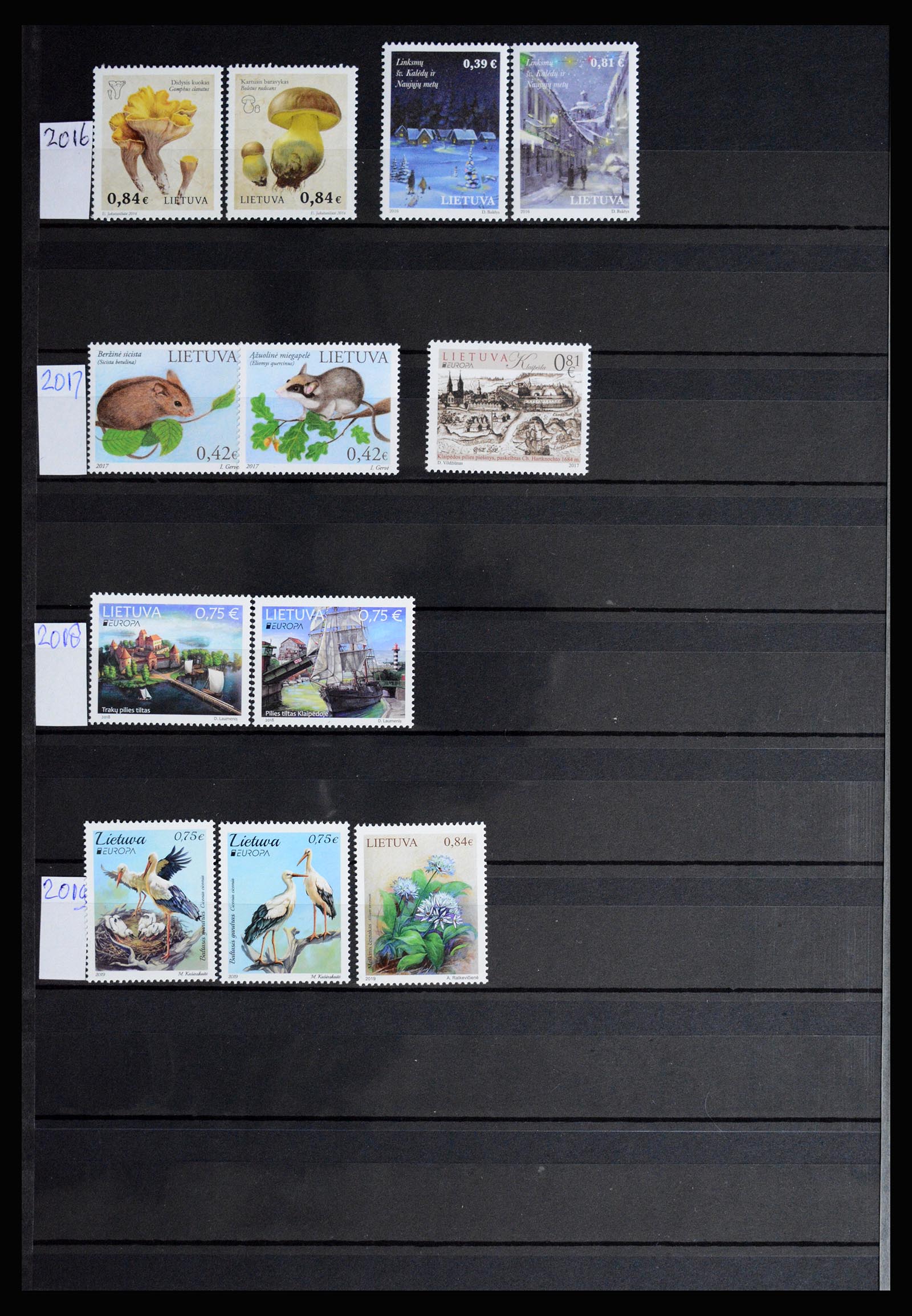 37058 057 - Postzegelverzameling 37058 Baltische Staten 1918-2020.