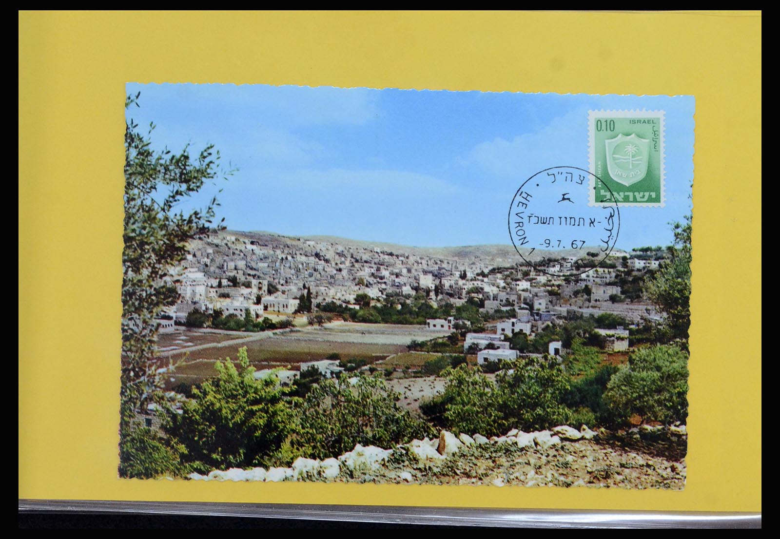 37059 129 - Postzegelverzameling 37059 Israël brieven en FDC's 1948-1970.