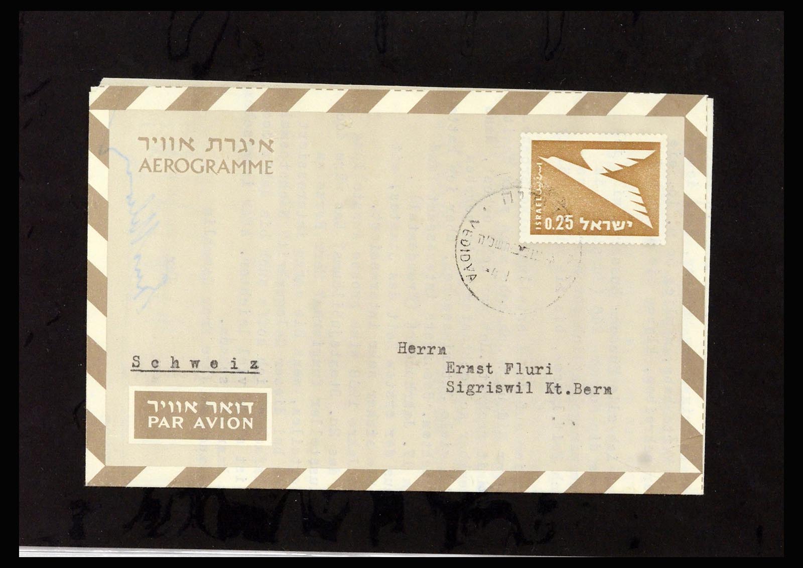 37059 509 - Postzegelverzameling 37059 Israël brieven en FDC's 1948-1970.