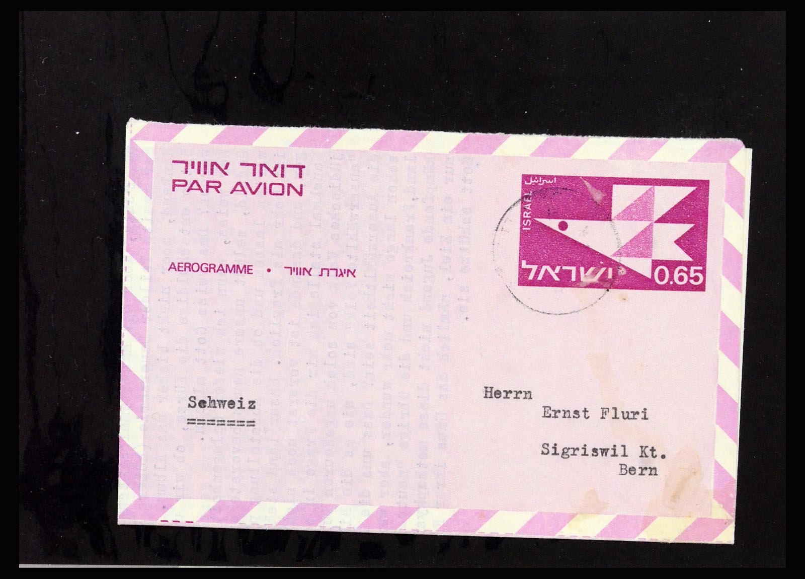 37059 518 - Postzegelverzameling 37059 Israël brieven en FDC's 1948-1970.