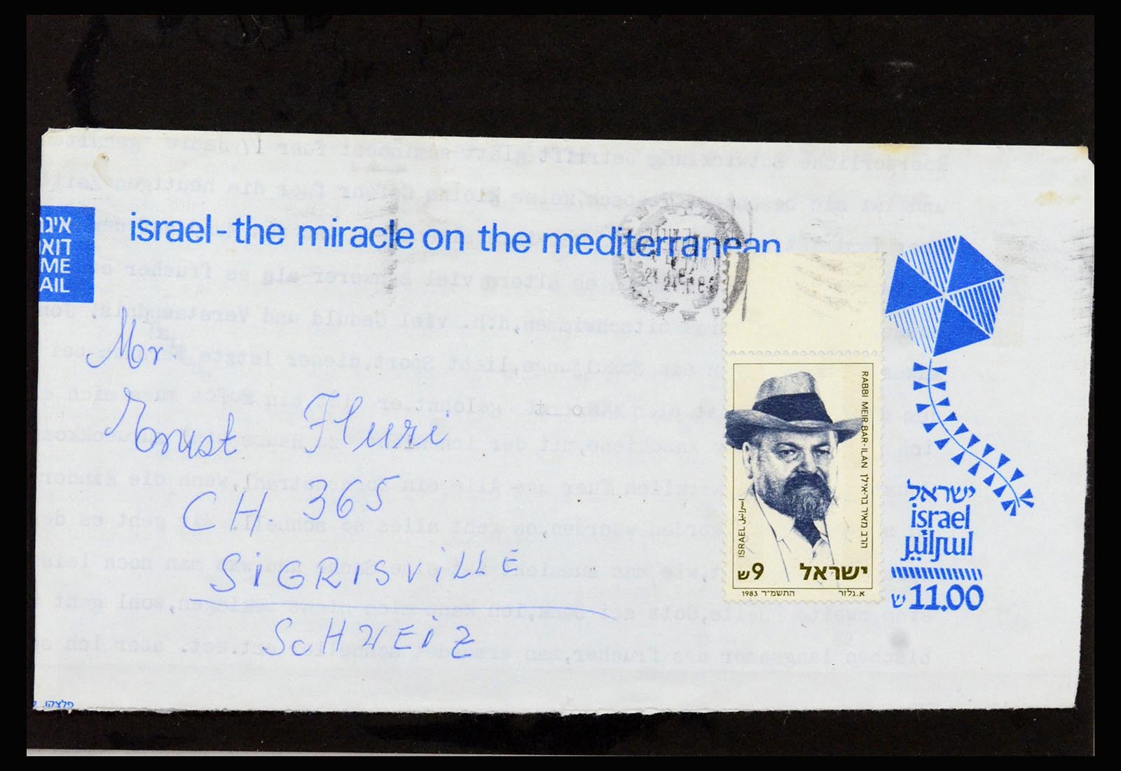 37059 532 - Postzegelverzameling 37059 Israël brieven en FDC's 1948-1970.