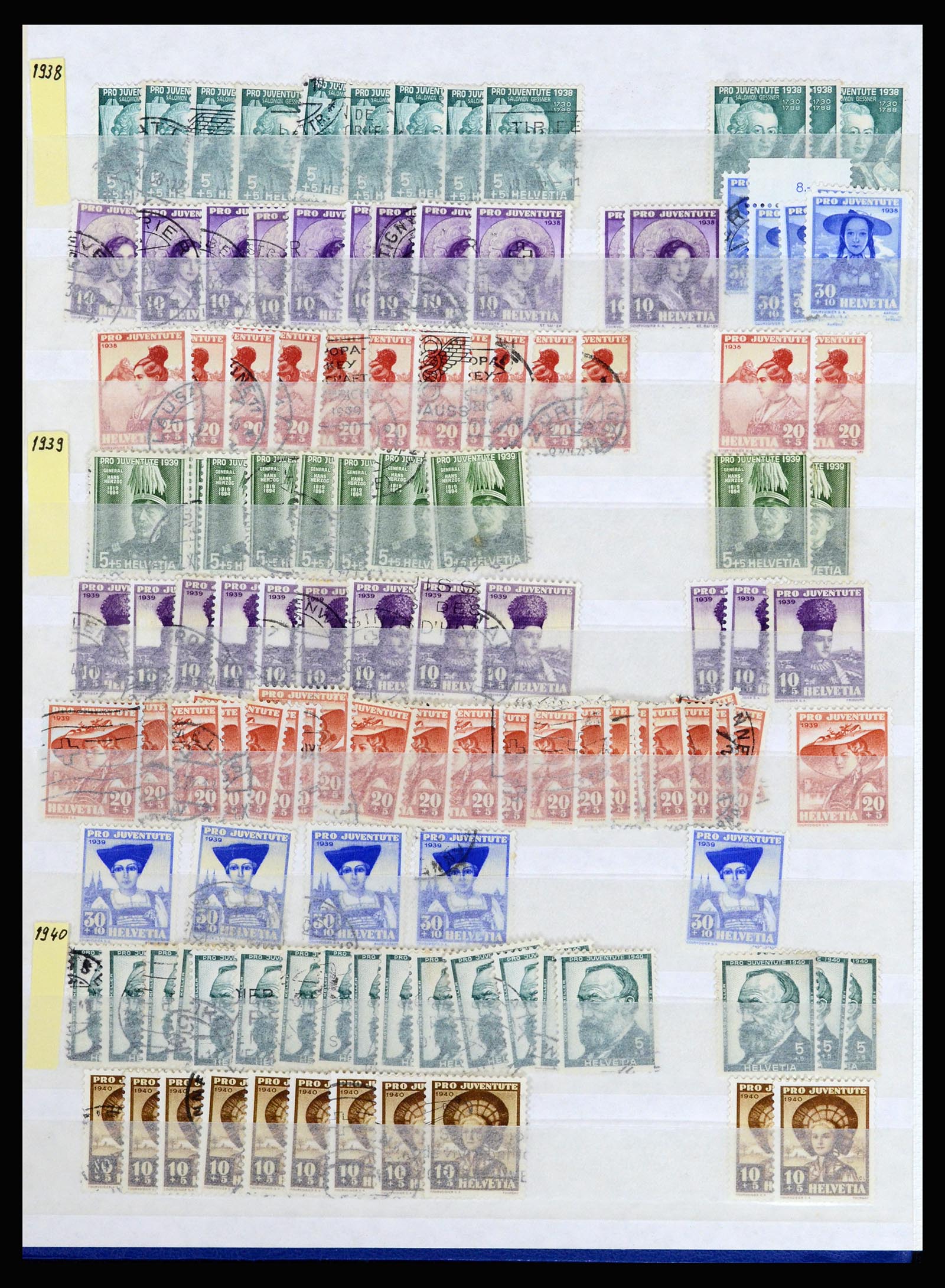 37061 006 - Postzegelverzameling 37061 Zwitserland 1913-2000.