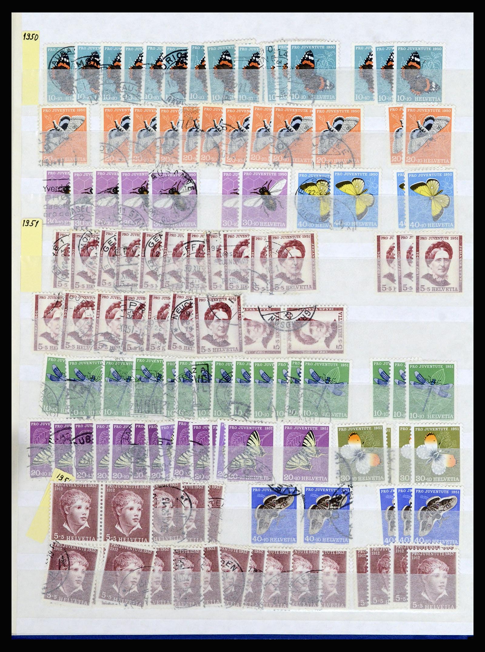 37061 010 - Stamp collection 37061 Switzerland 1913-2000.