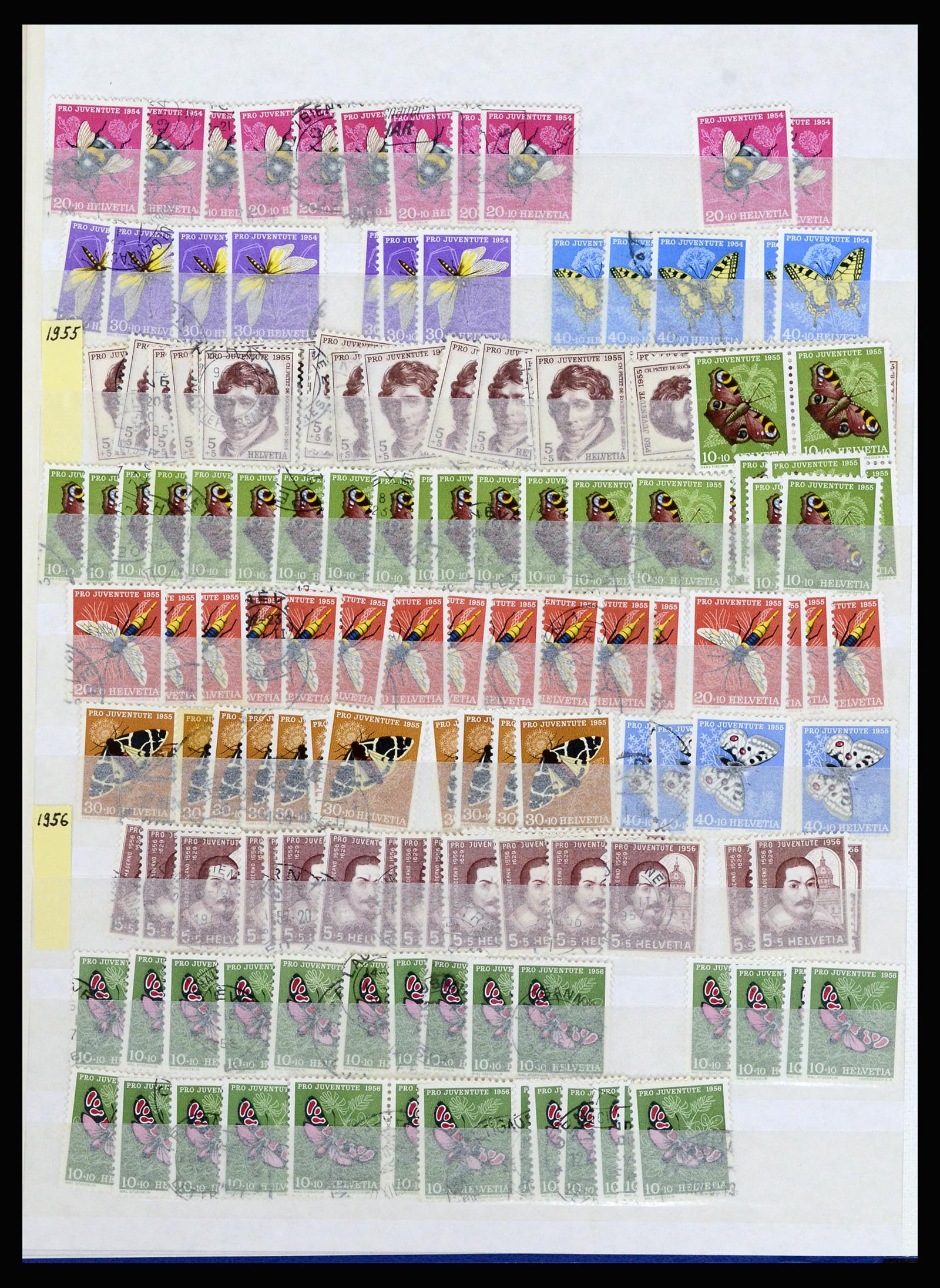 37061 012 - Postzegelverzameling 37061 Zwitserland 1913-2000.