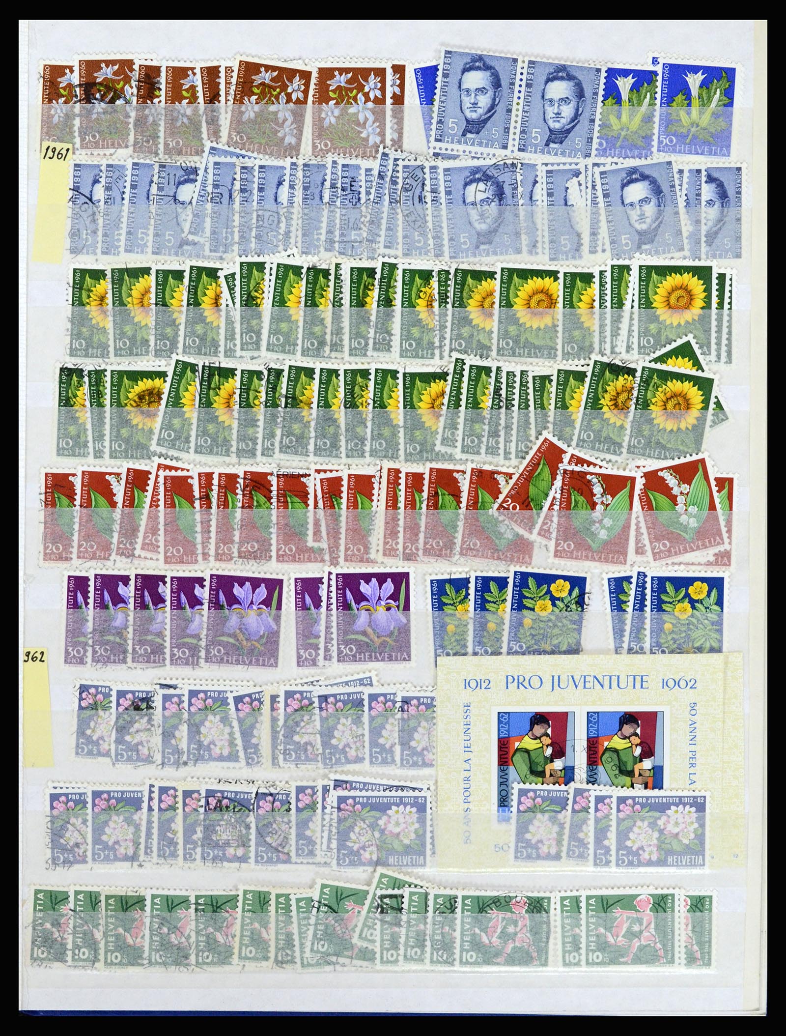 37061 015 - Postzegelverzameling 37061 Zwitserland 1913-2000.